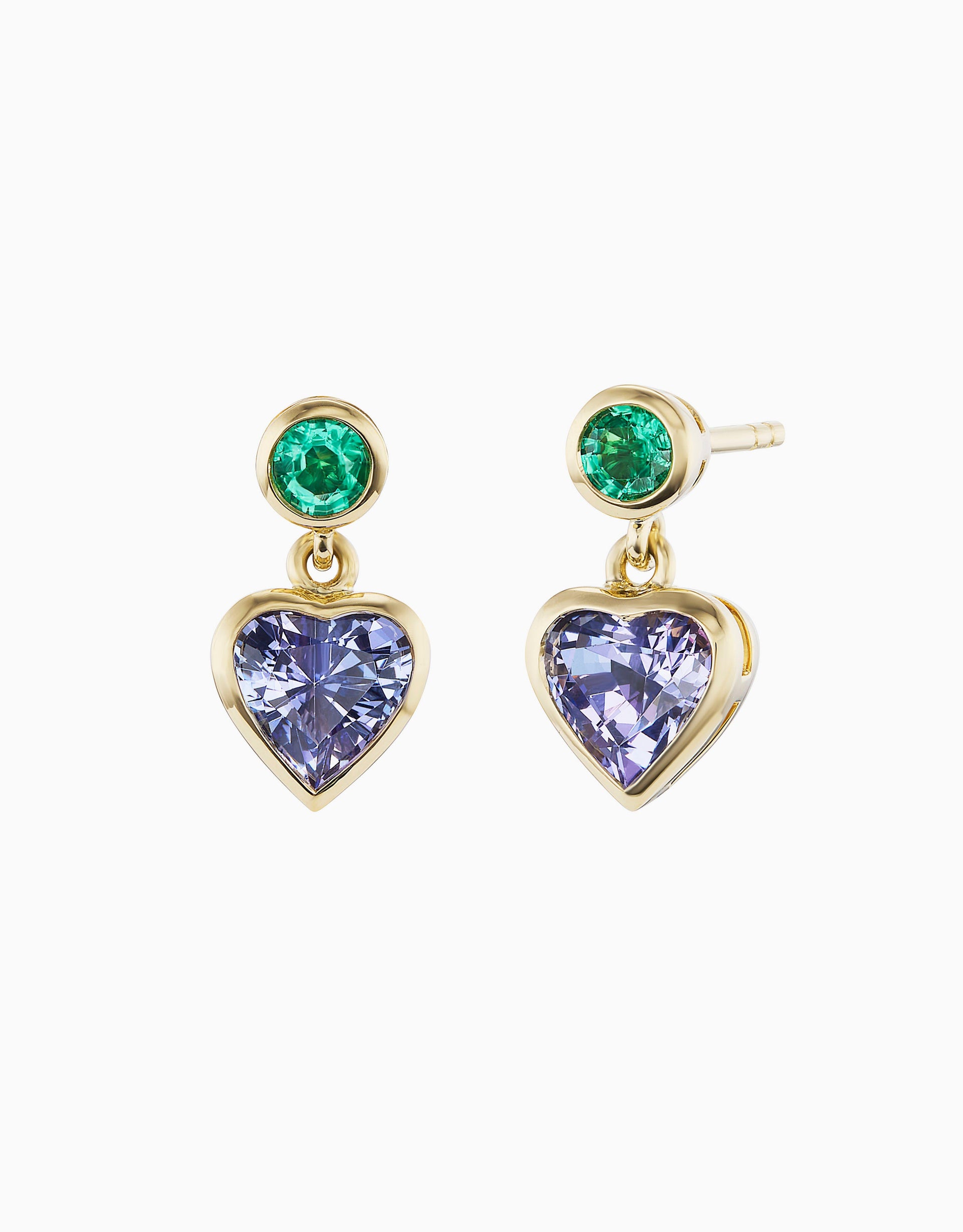 Heart Drop Earring