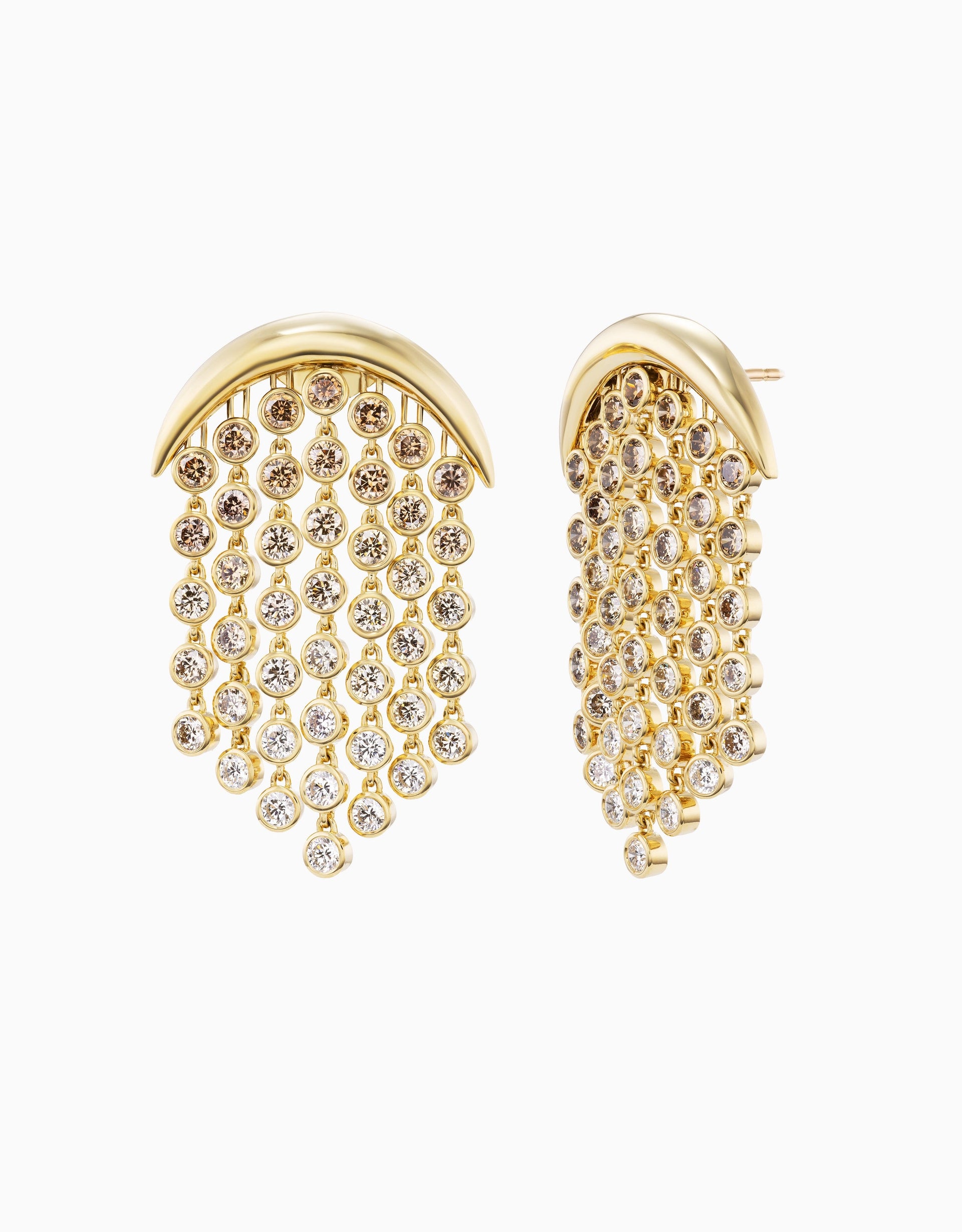 Fringe Earring - Ombre Diamond