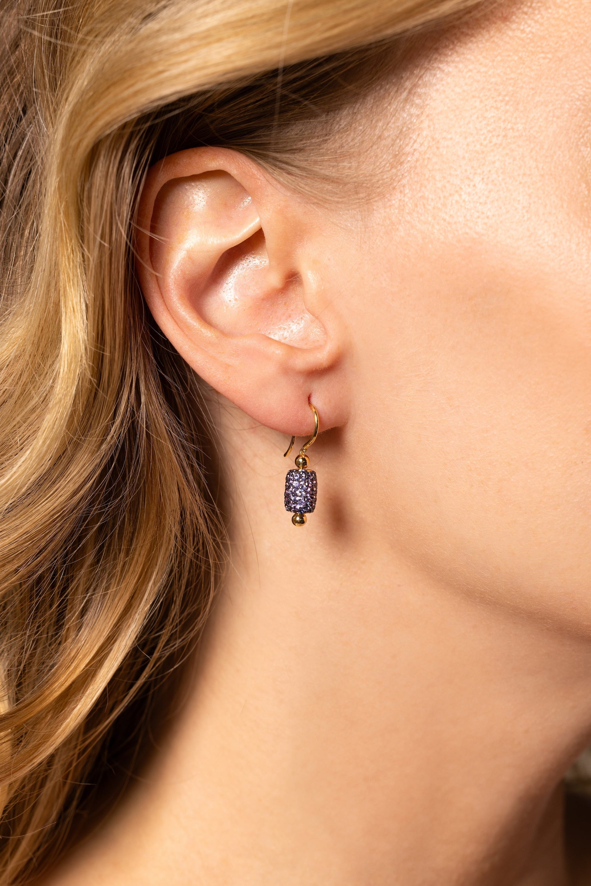 Barrel Drop Earring