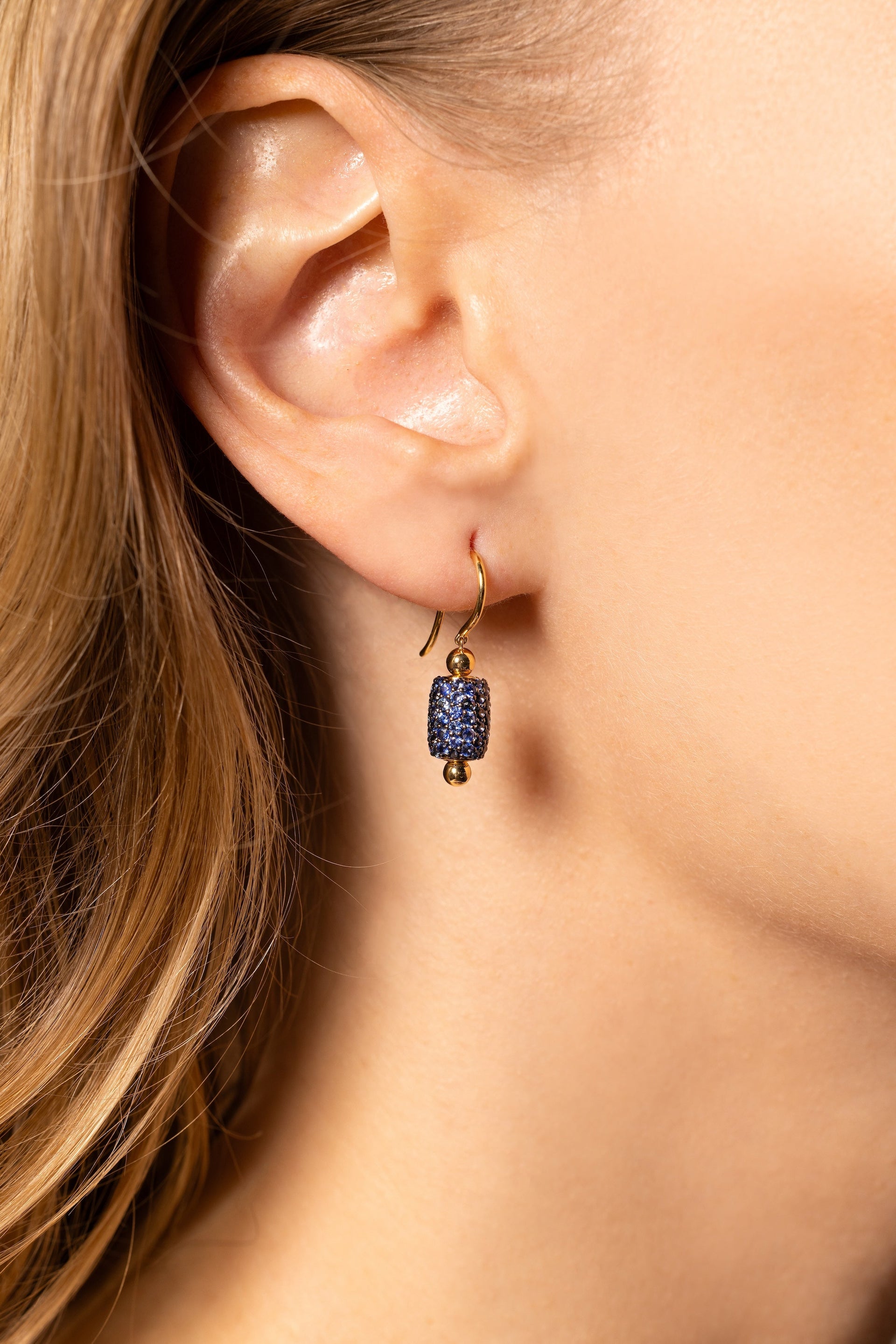 Barrel Drop Earring