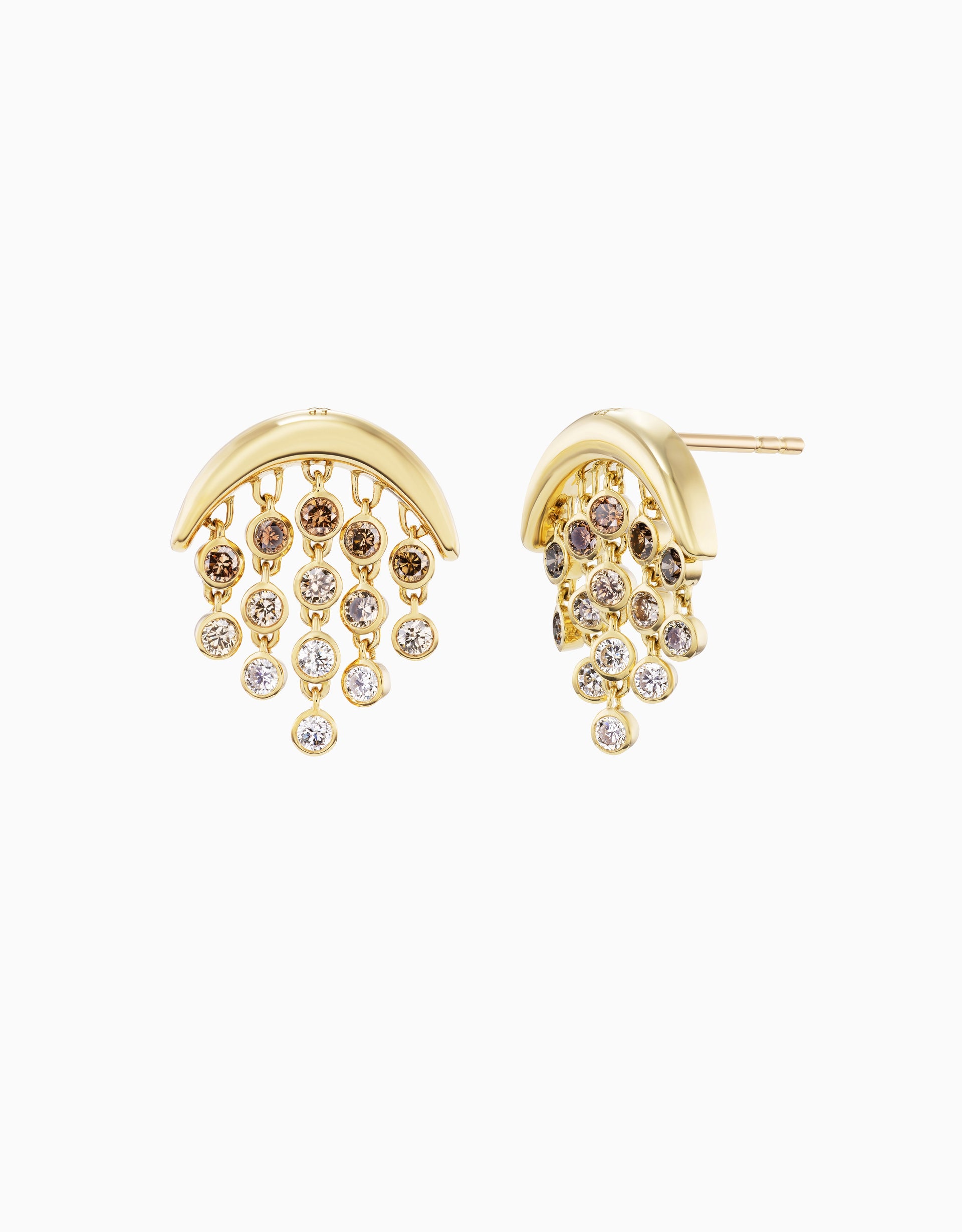 Baby Fringe Earring - Ombre Diamond