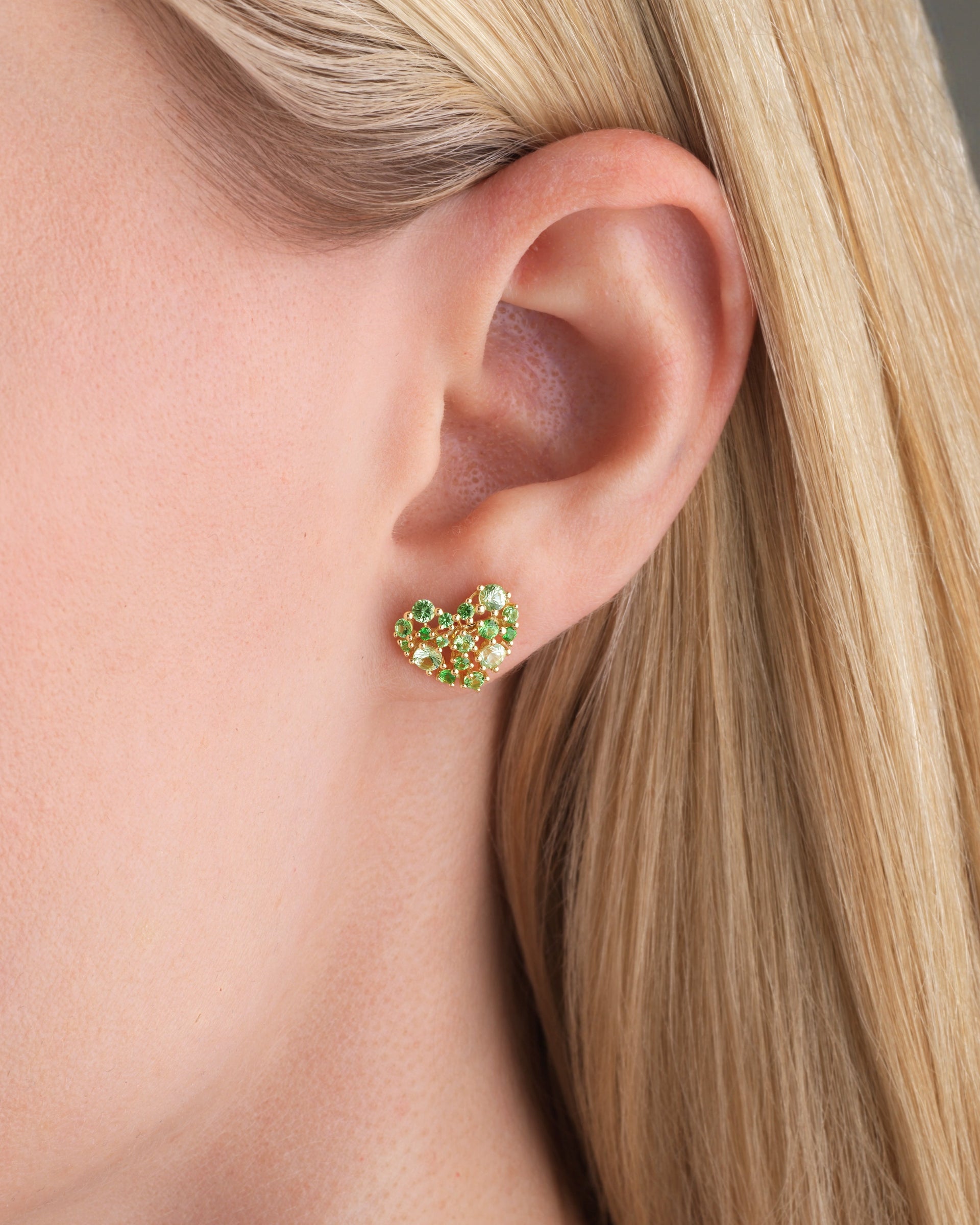 Lacey Stud - Tsavorite
