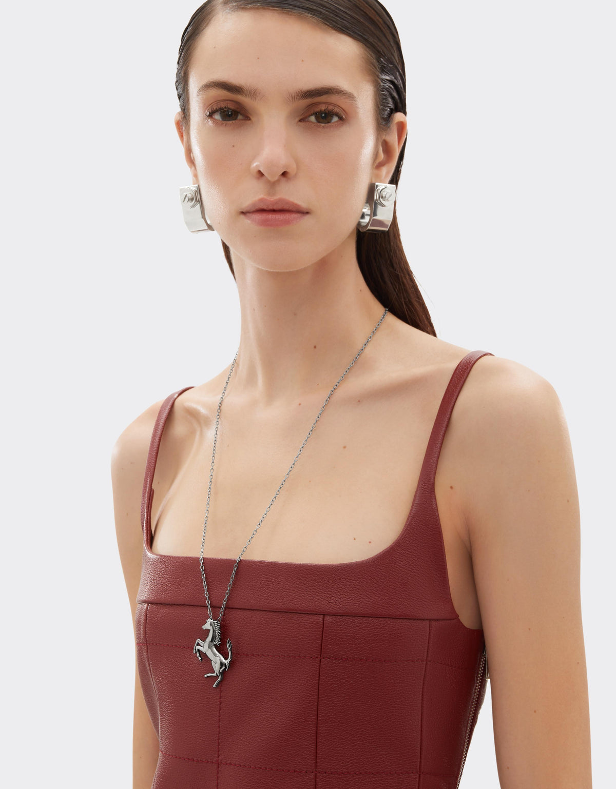 Necklace with Prancing Horse