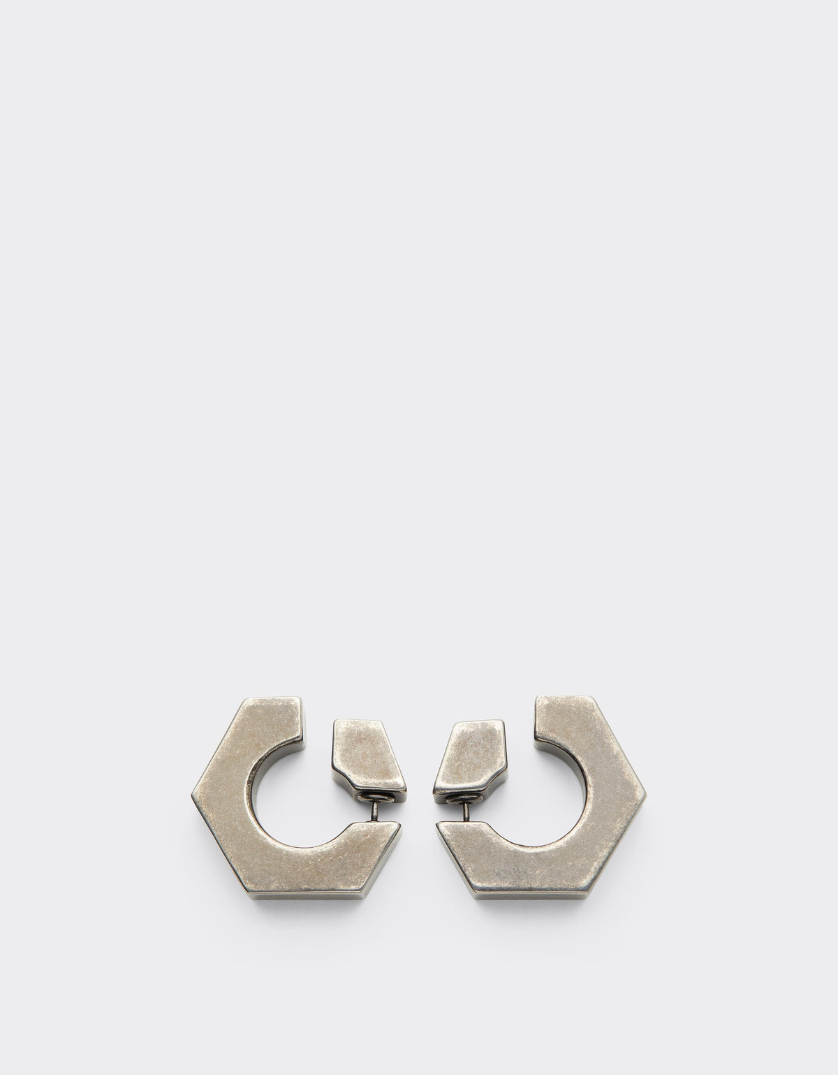 Metal Bolt Earrings