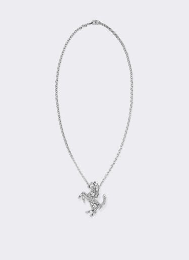 Prancing Horse Rhinestone Necklace