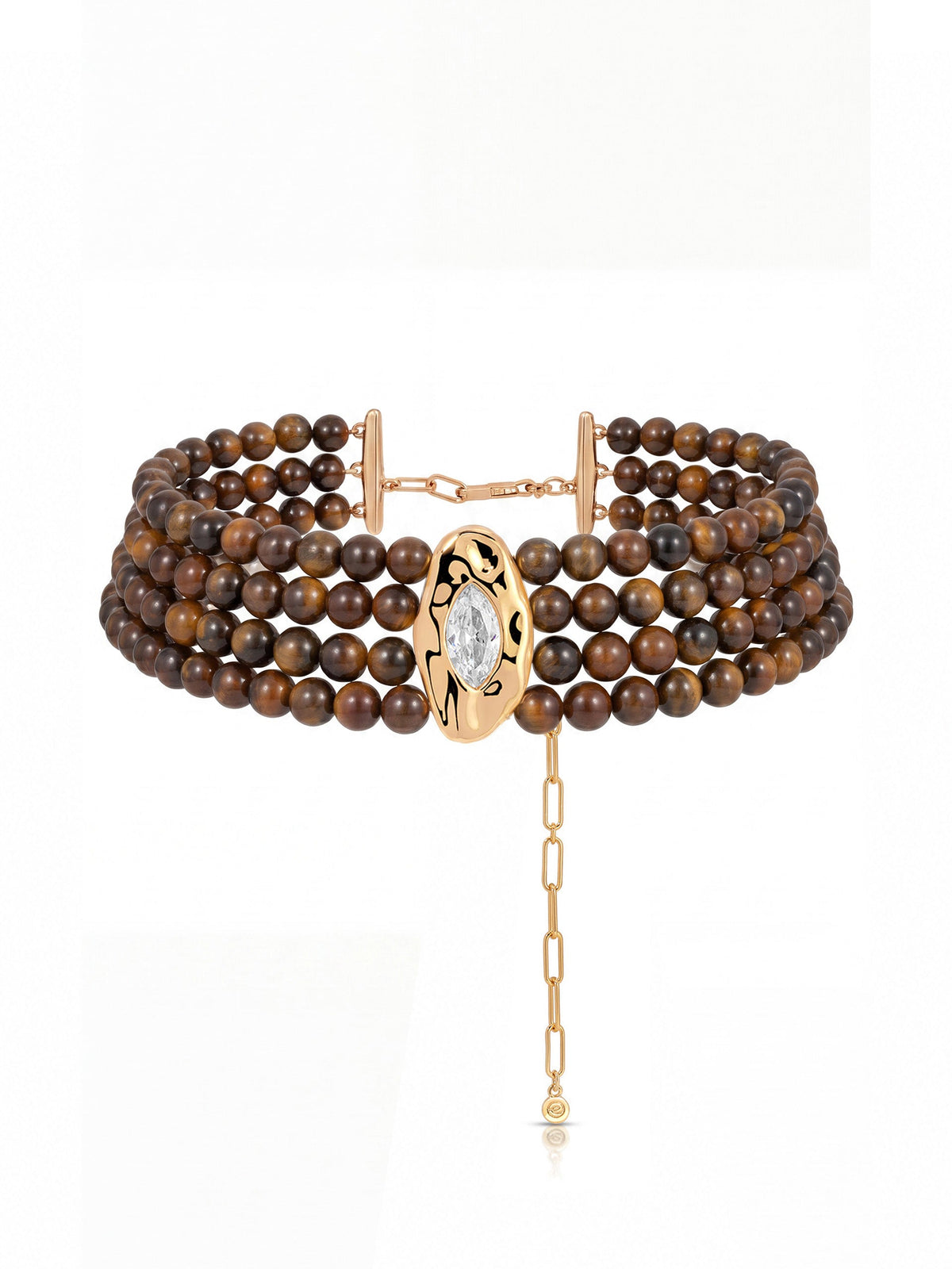 Tiger's Eye Luxe Choker