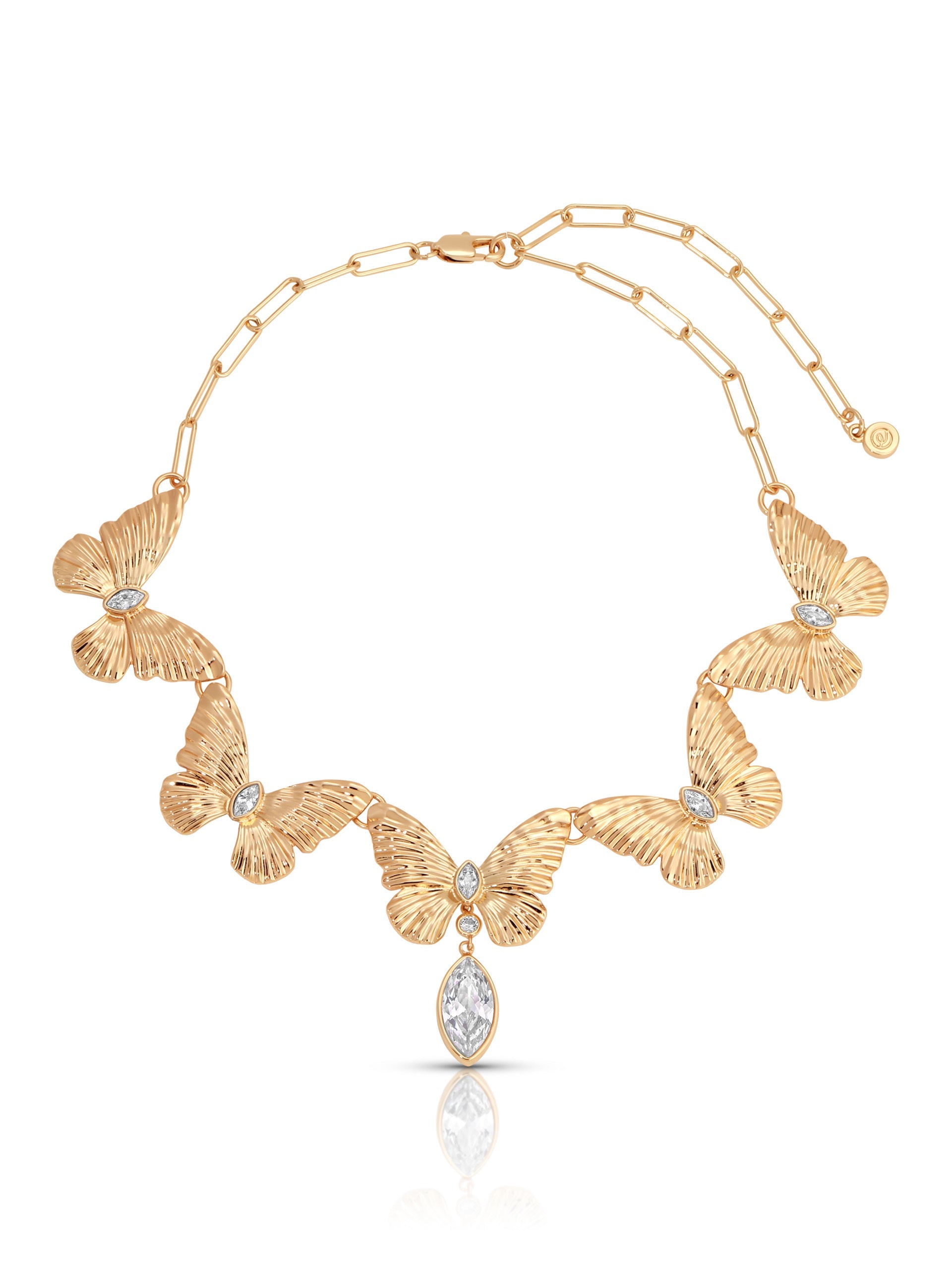 Butterfly Choker Necklace