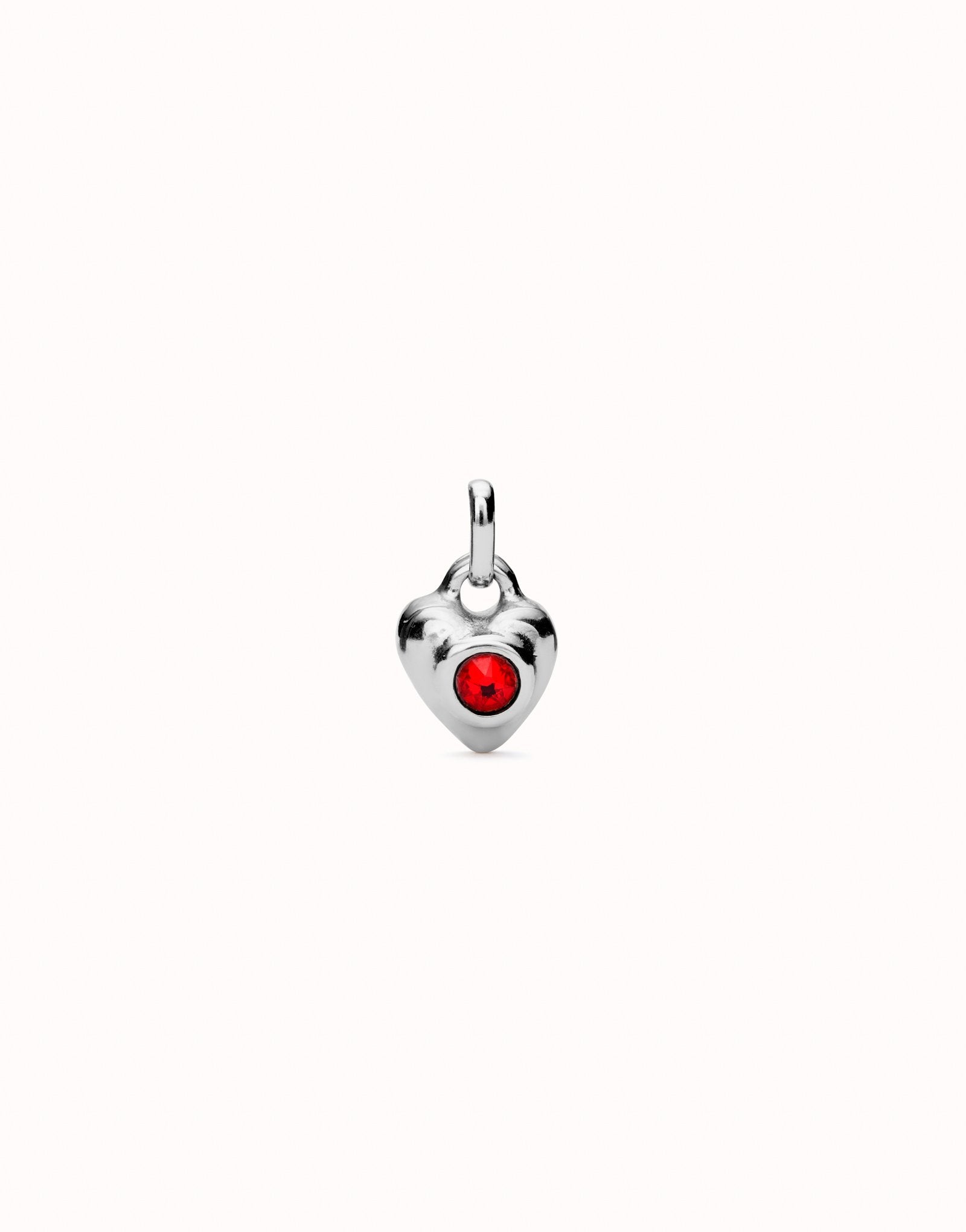 Charm with red crystal