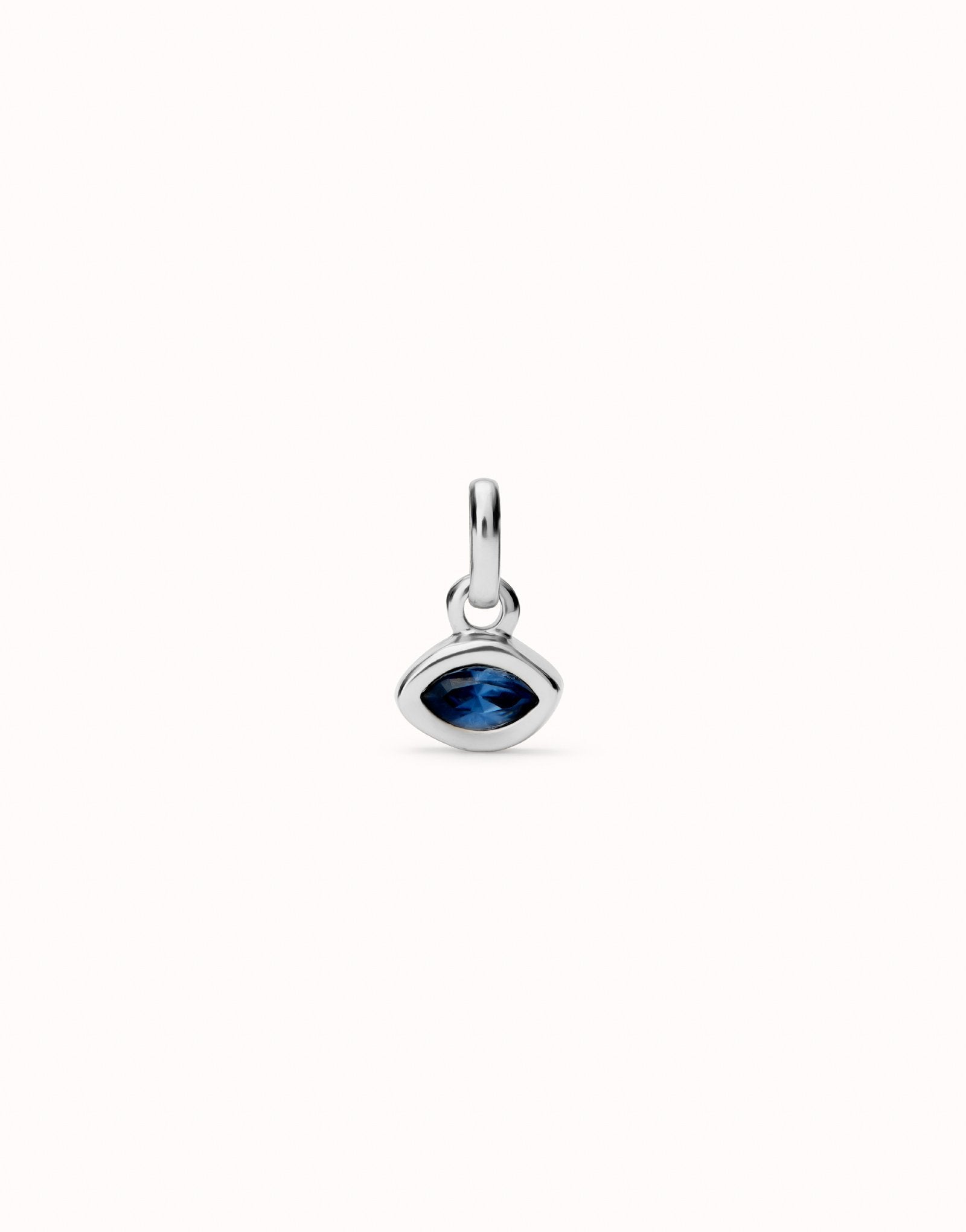 Charm with blue crystal