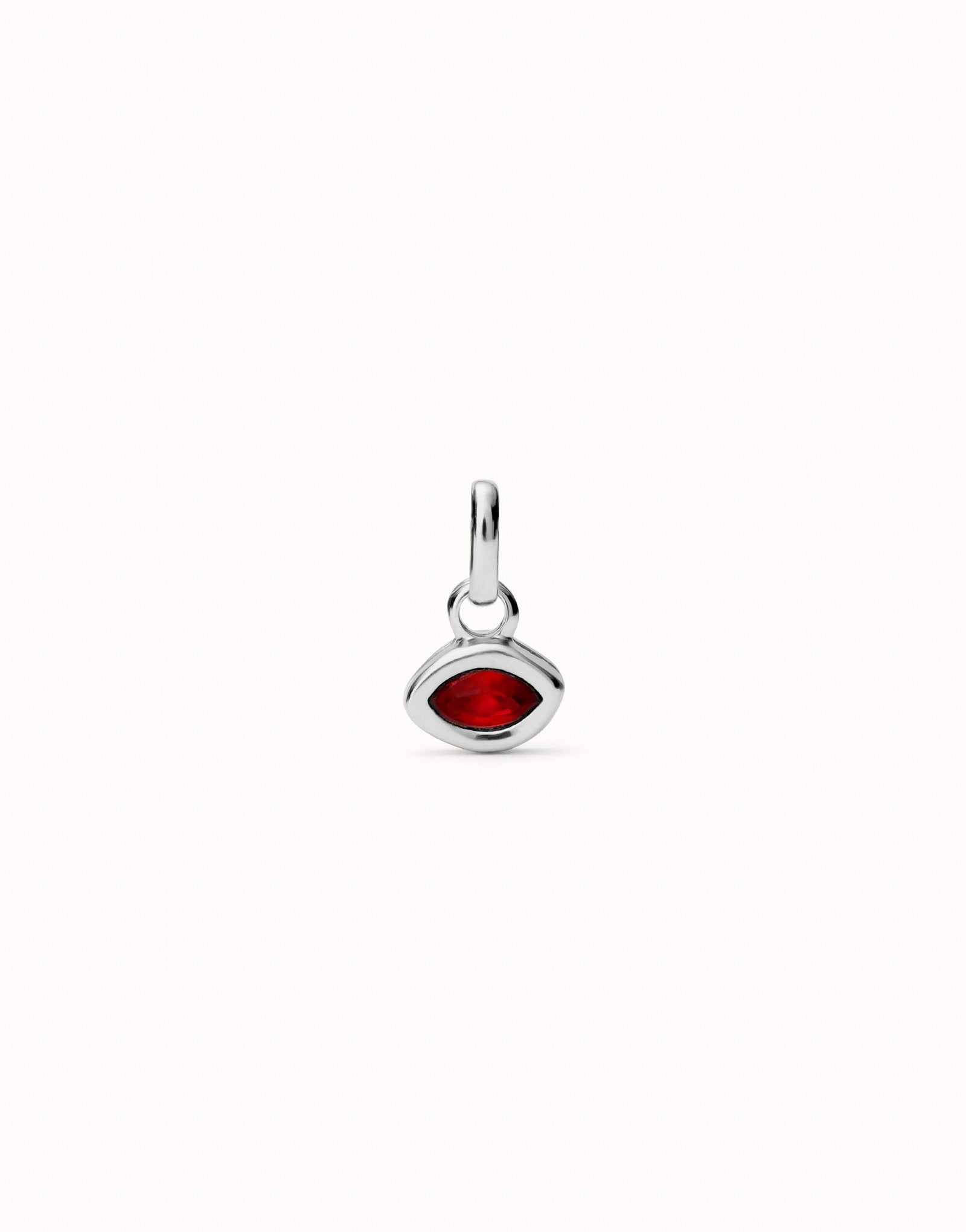 Charm with red crystal