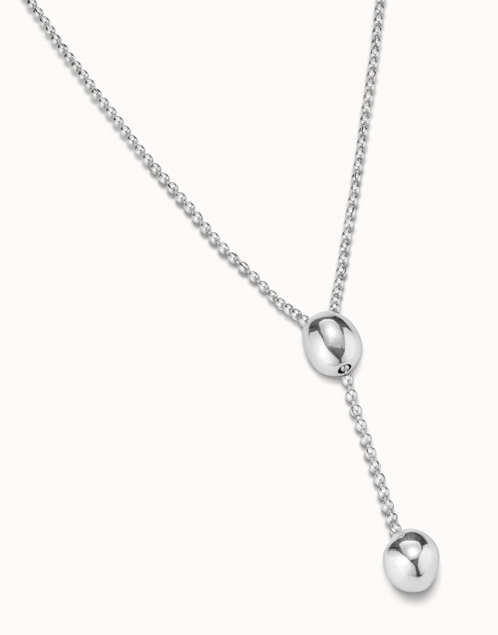 Long adjustable chain necklace