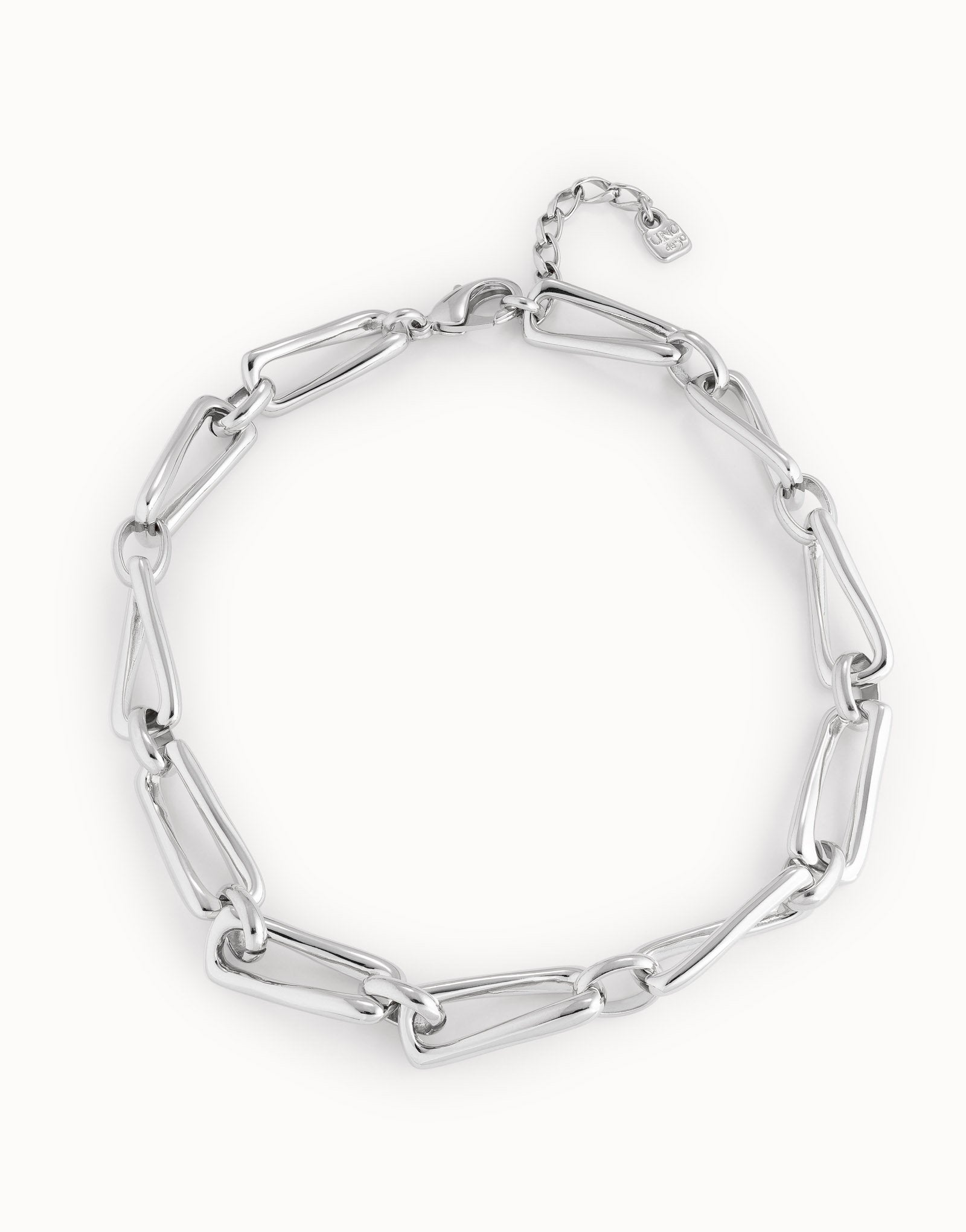 necklace with square links