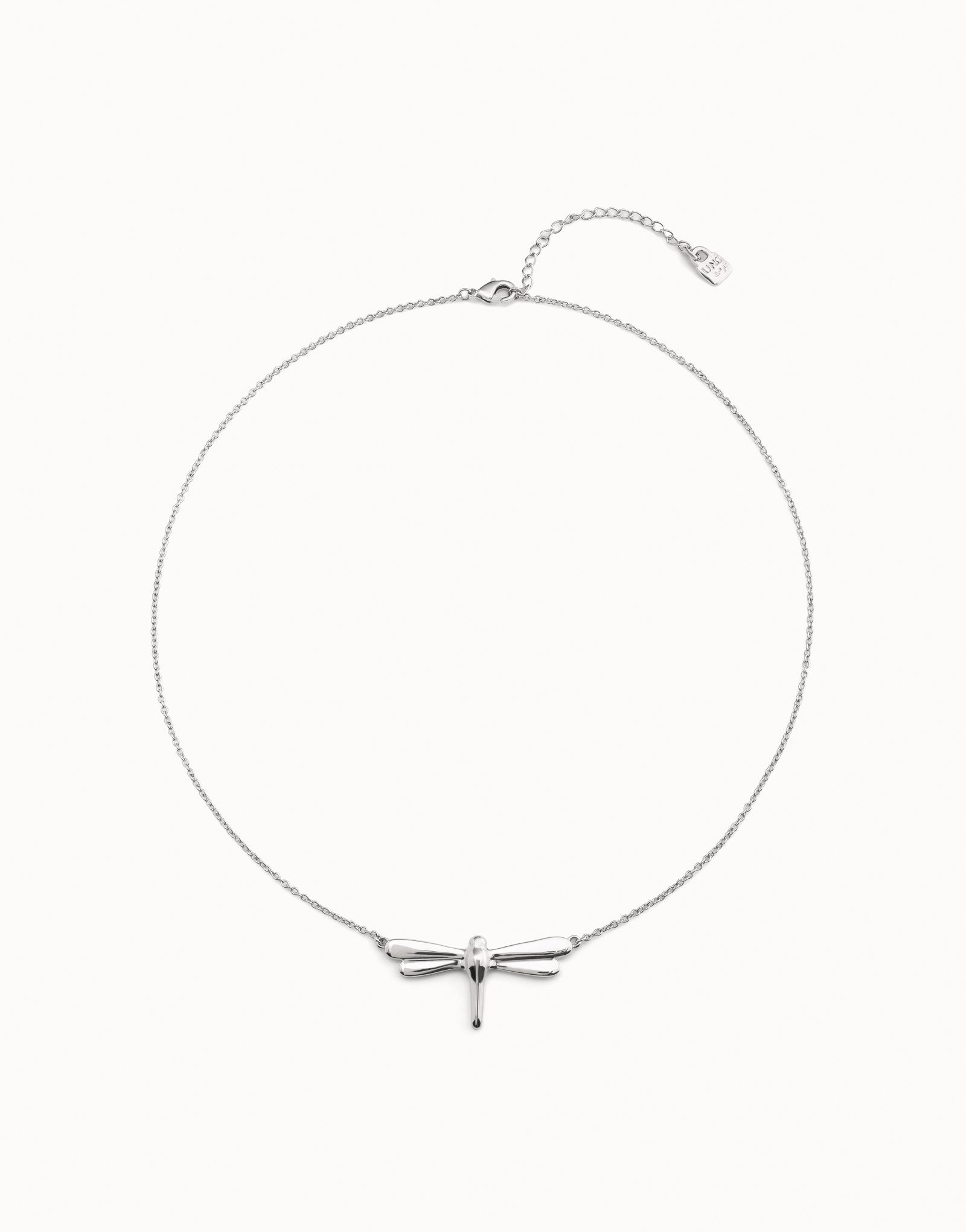 Short  chain pendant necklace  with nail