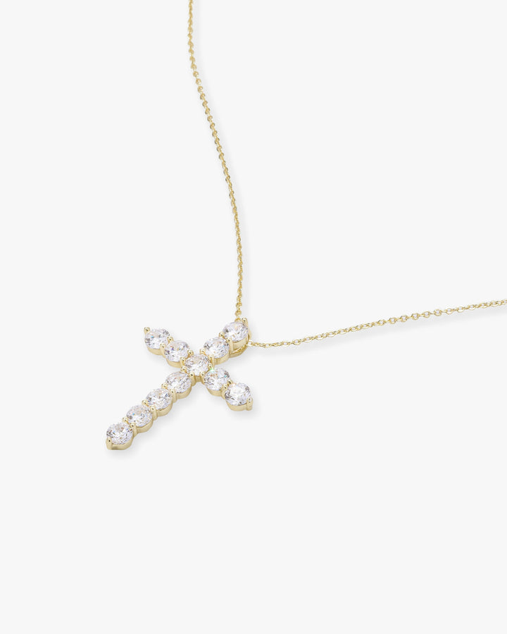 oh-she-fancy-cross-pendant-18-inch-in-gold-and-white-diamondettes