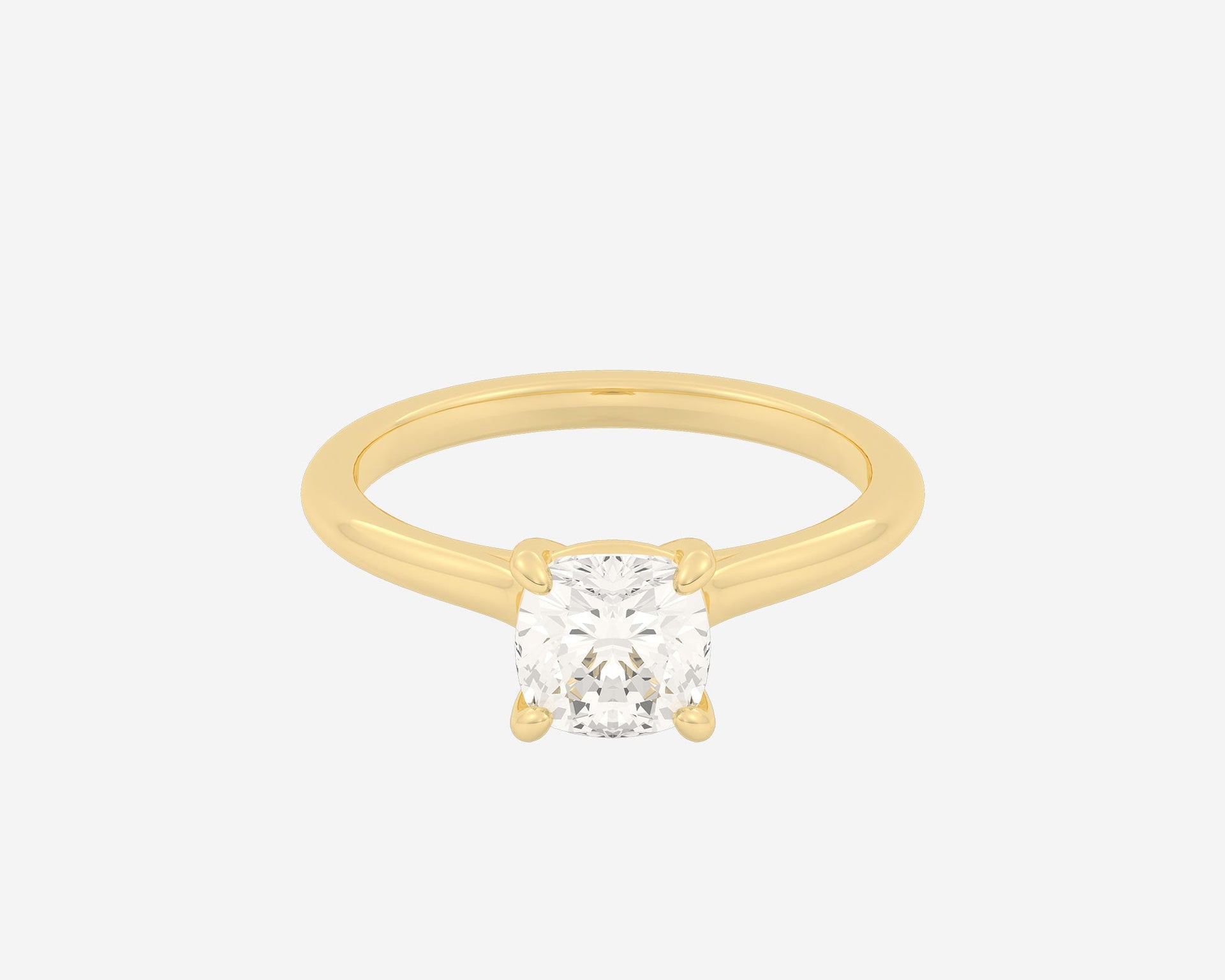 The Cathedral Solitaire — Cushion