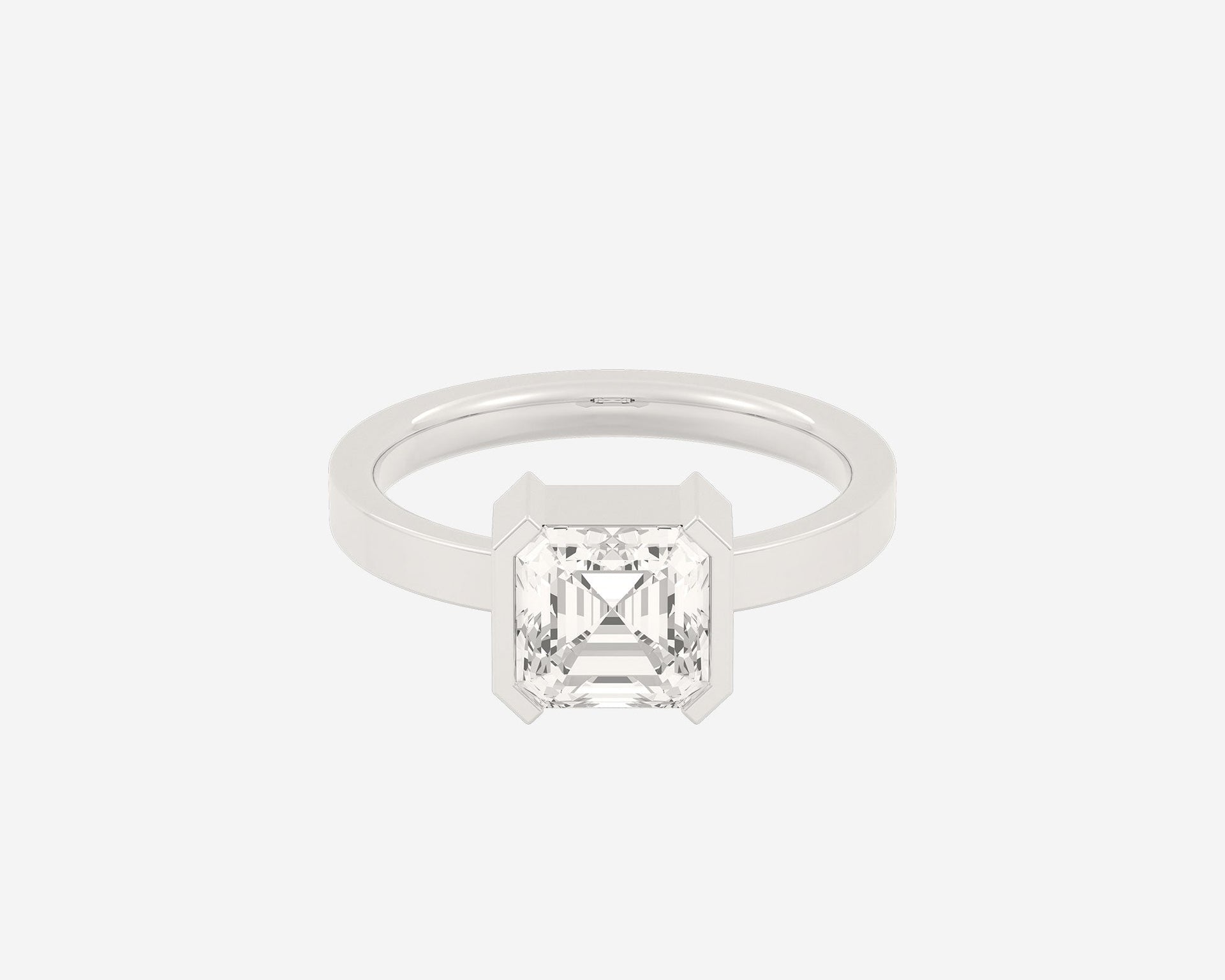 The Center Half Bezel — Asscher