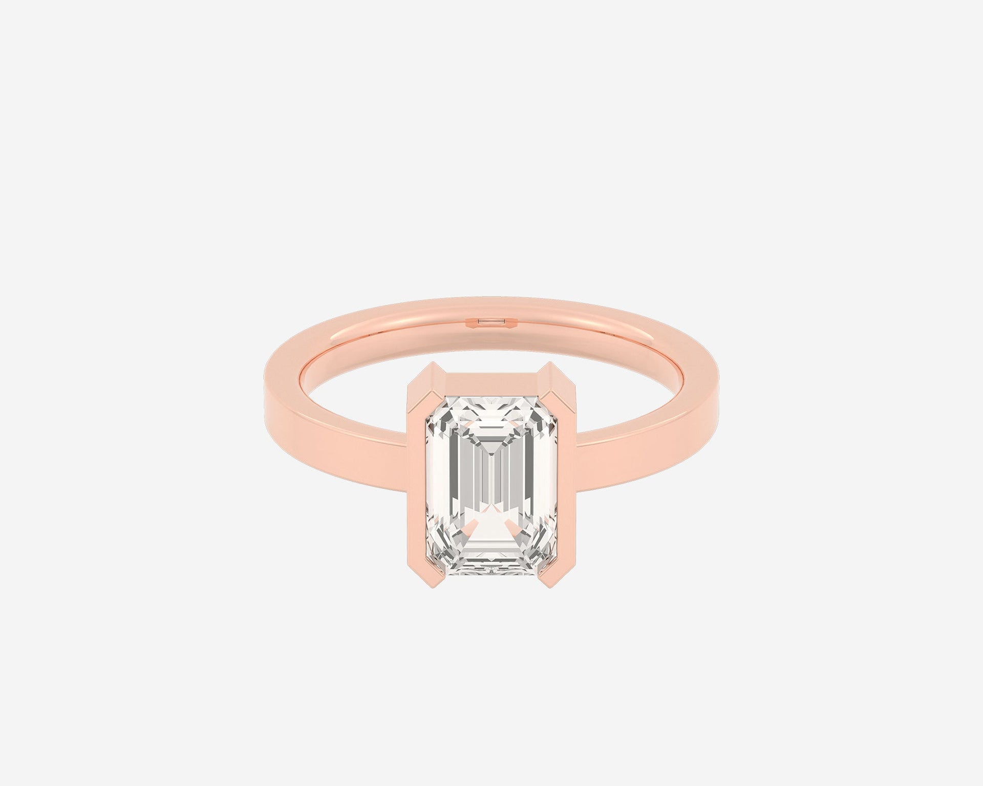 The Center Half Bezel — Emerald