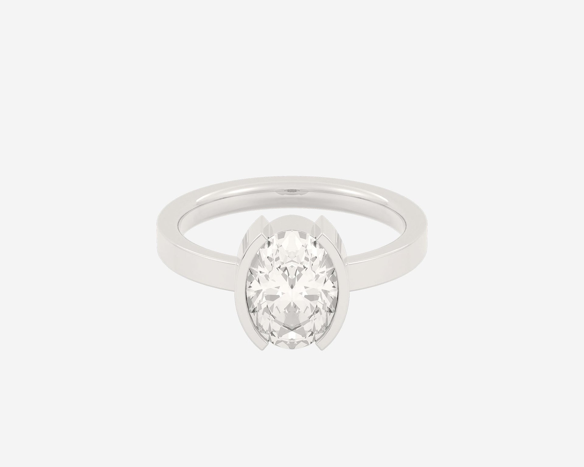 The Center Half Bezel — Oval