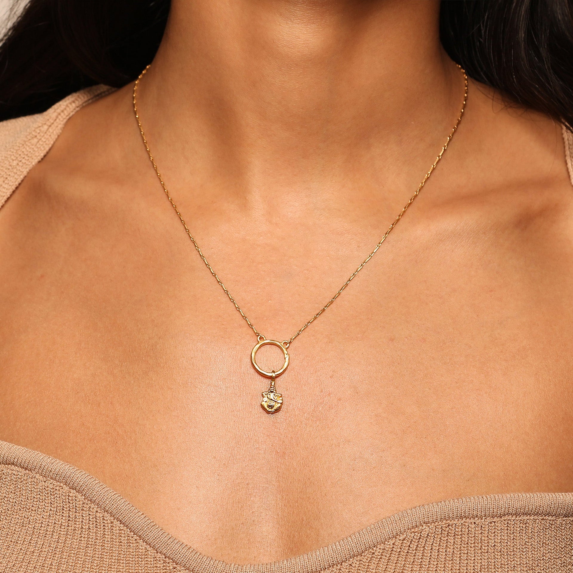 Ganesha Hindu God Charm