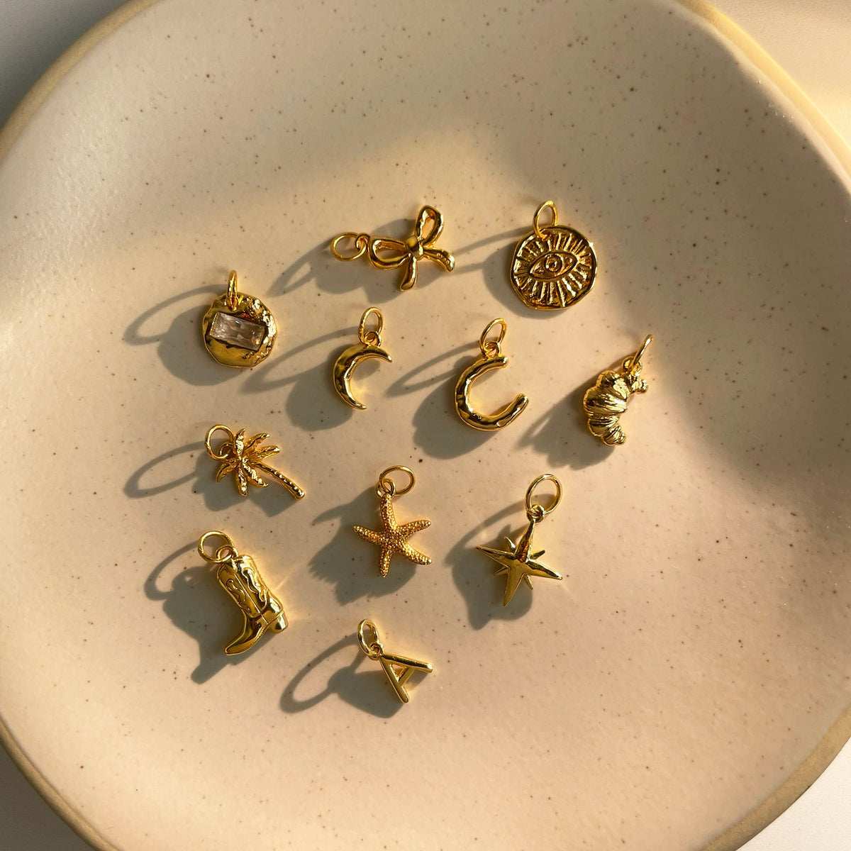 Evil Eye Pendant Gold