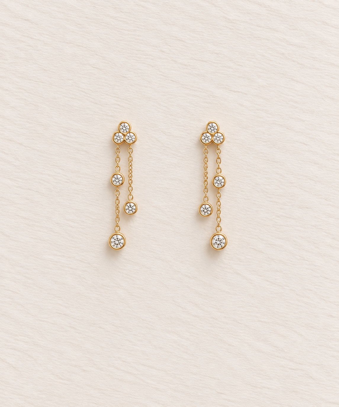 Aurora Falling Light Diamond Earrings