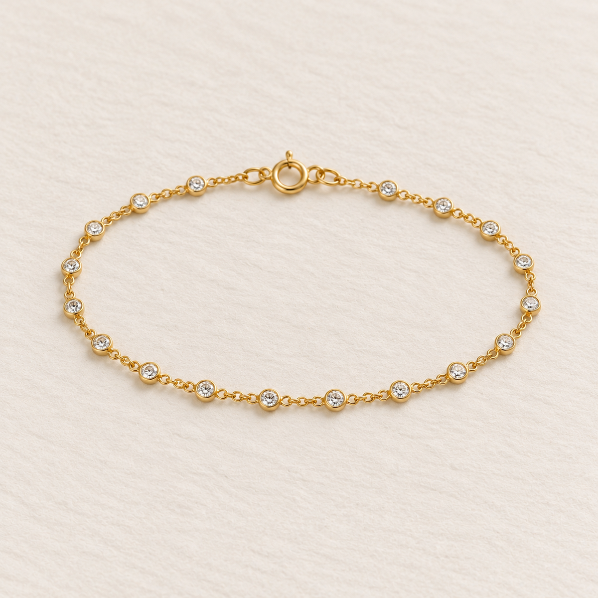 Aurora Diamond Rivière Bracelet