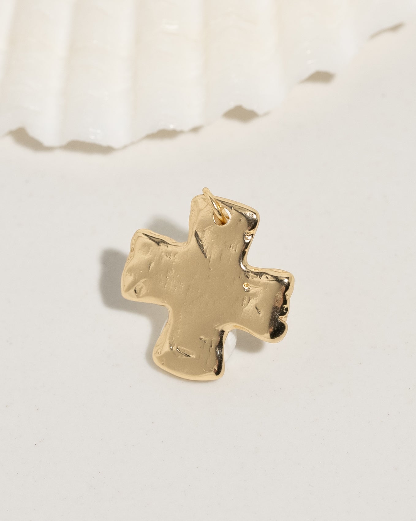 Chunky Cross Charm