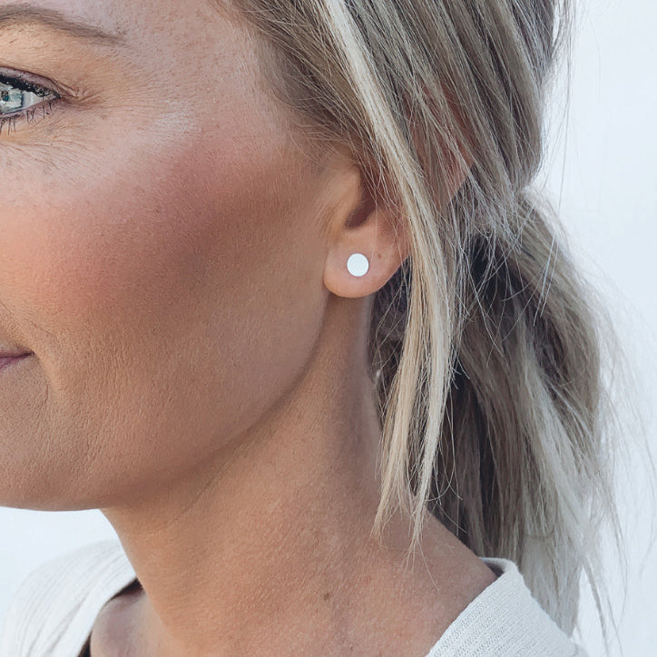 Circle Stud Earring