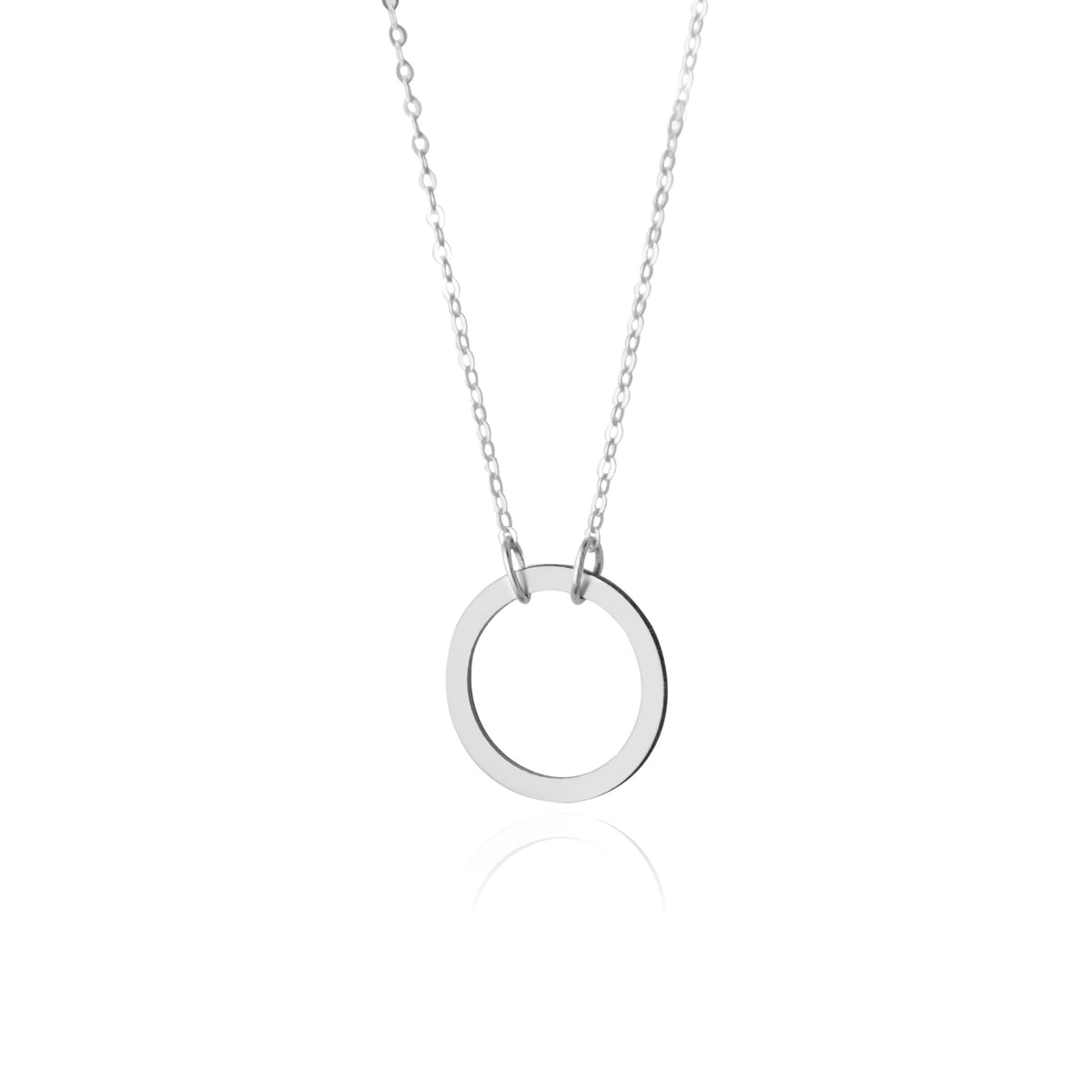 Circle Disc Necklace