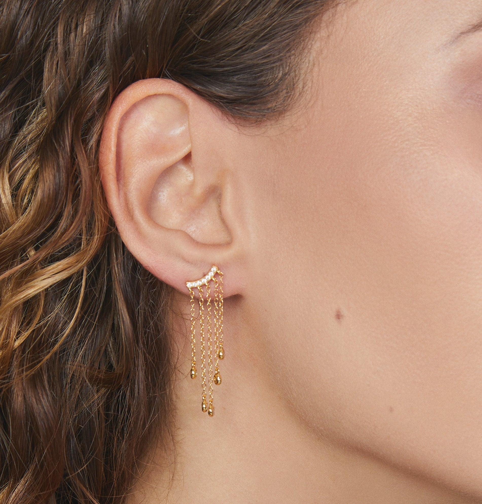 Cleo Earrings Gold