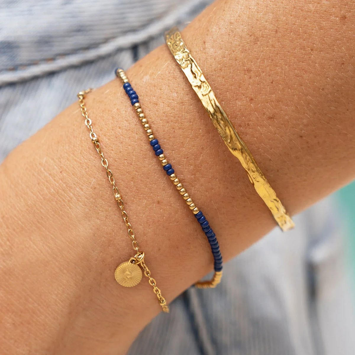 Cobra Gold Bracelet Midnight