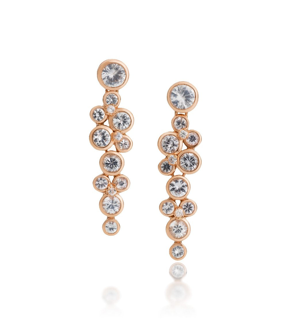 Constellation Earrings With Diamonds