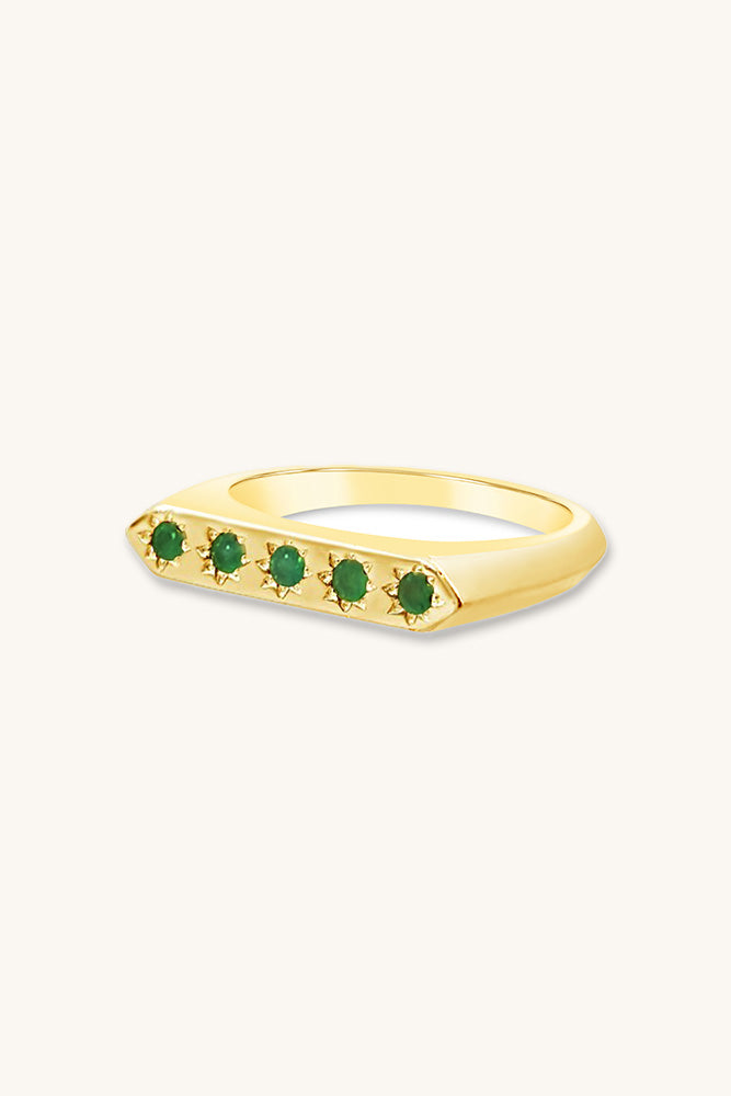 Constellation Ring - Emerald