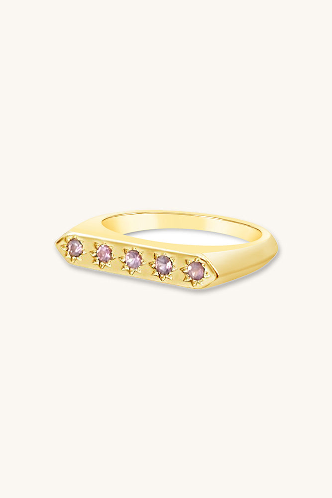Constellation Ring - Pink Sapphire