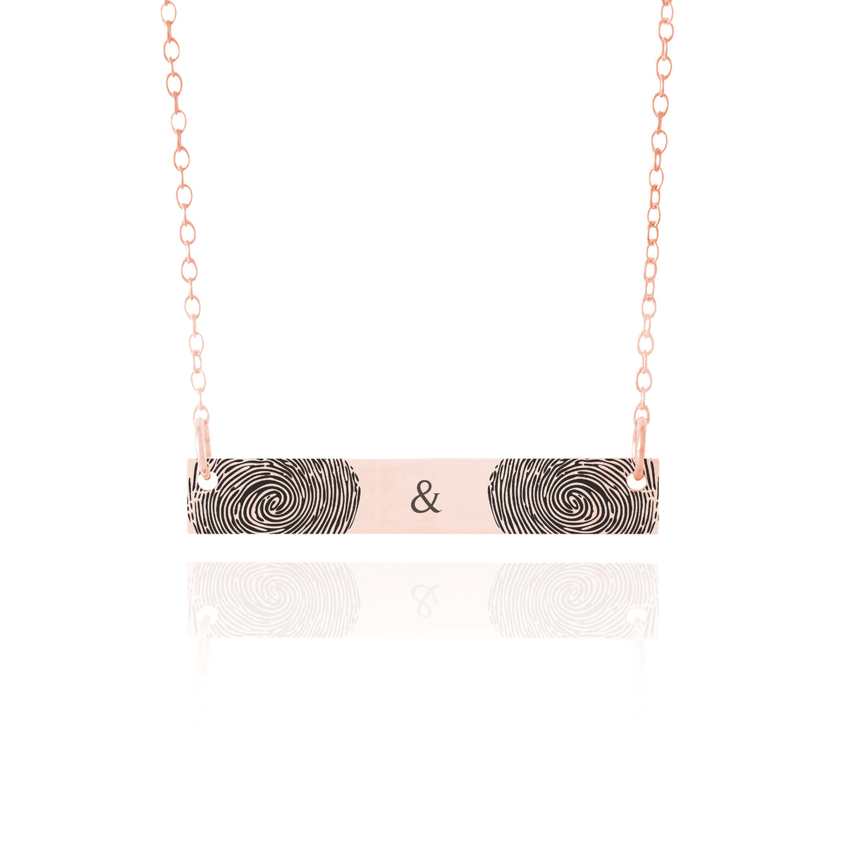 Couple's Fingerprint Necklace
