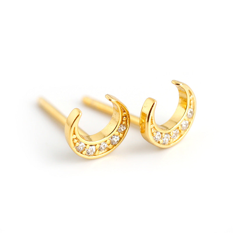Crescent Studs