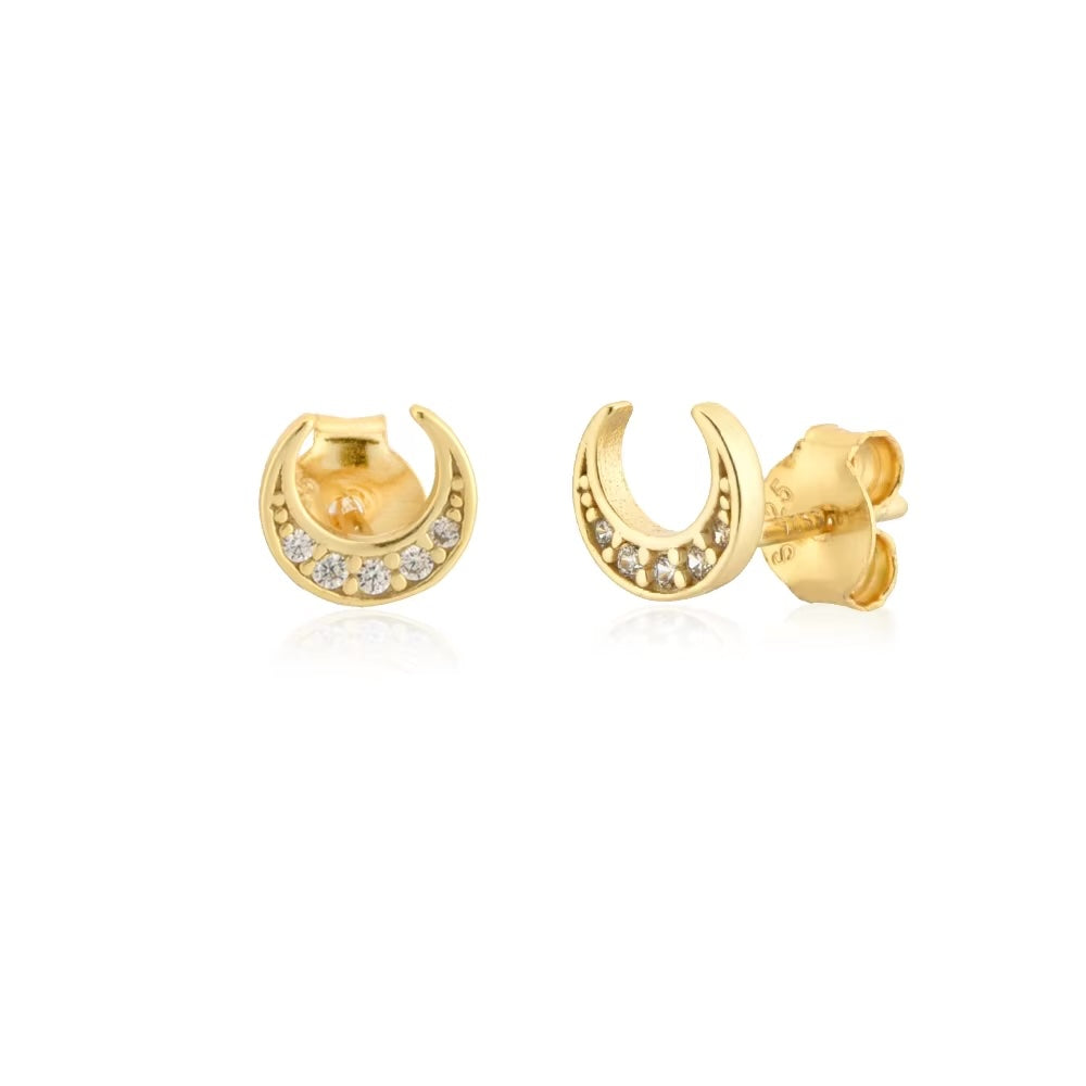 Crescent Studs