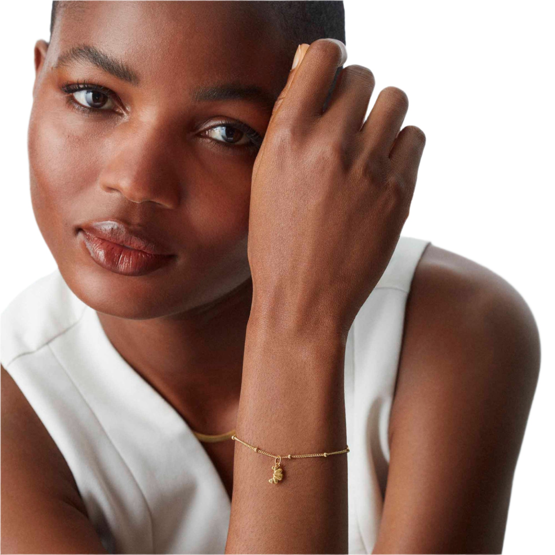 Croissant Bracelet Gold