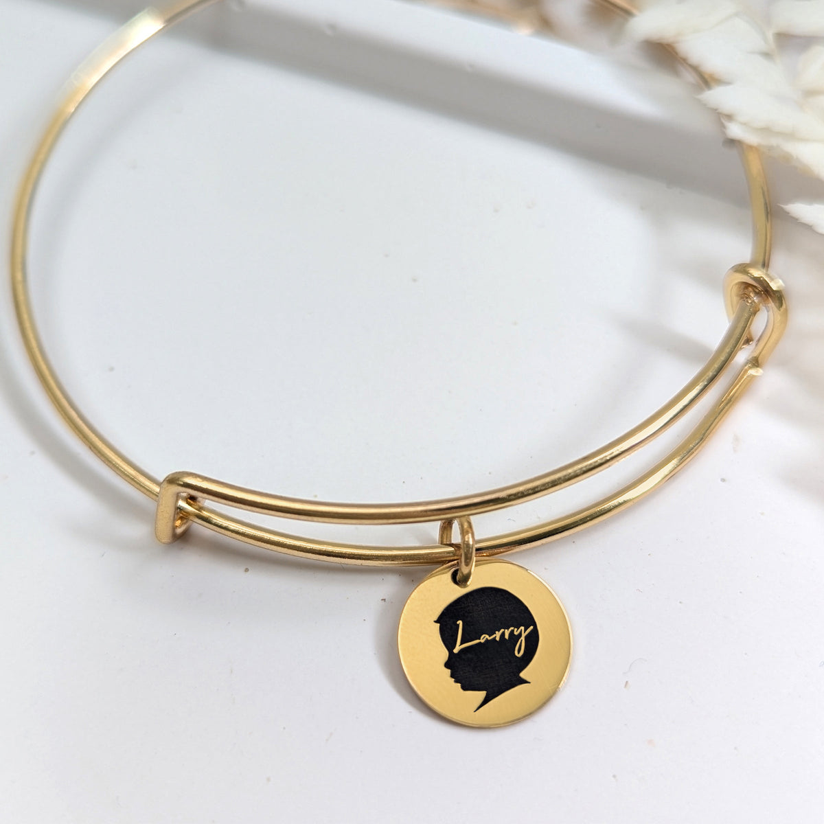 Custom Child Silhouette Bracelet