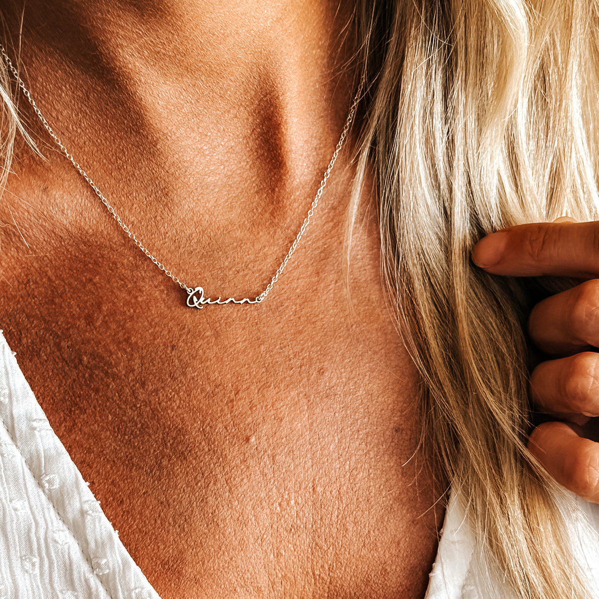 Custom Dainty Name Necklace