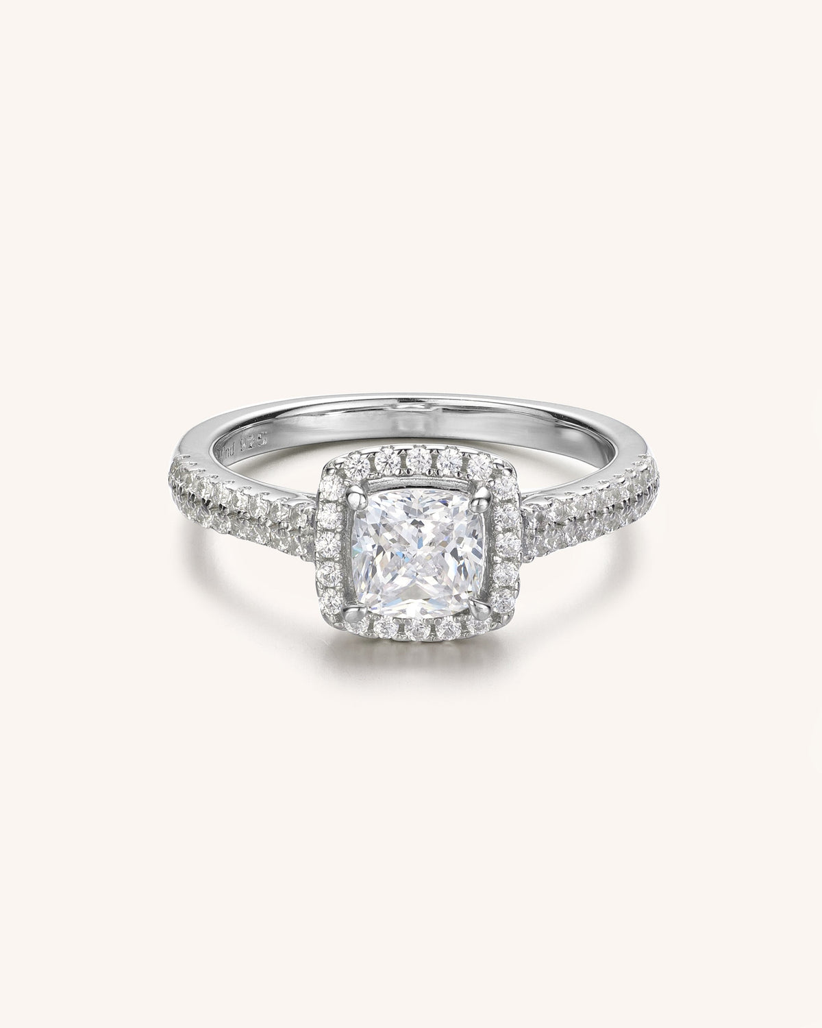 Elizabeth Cushion Cut Ring