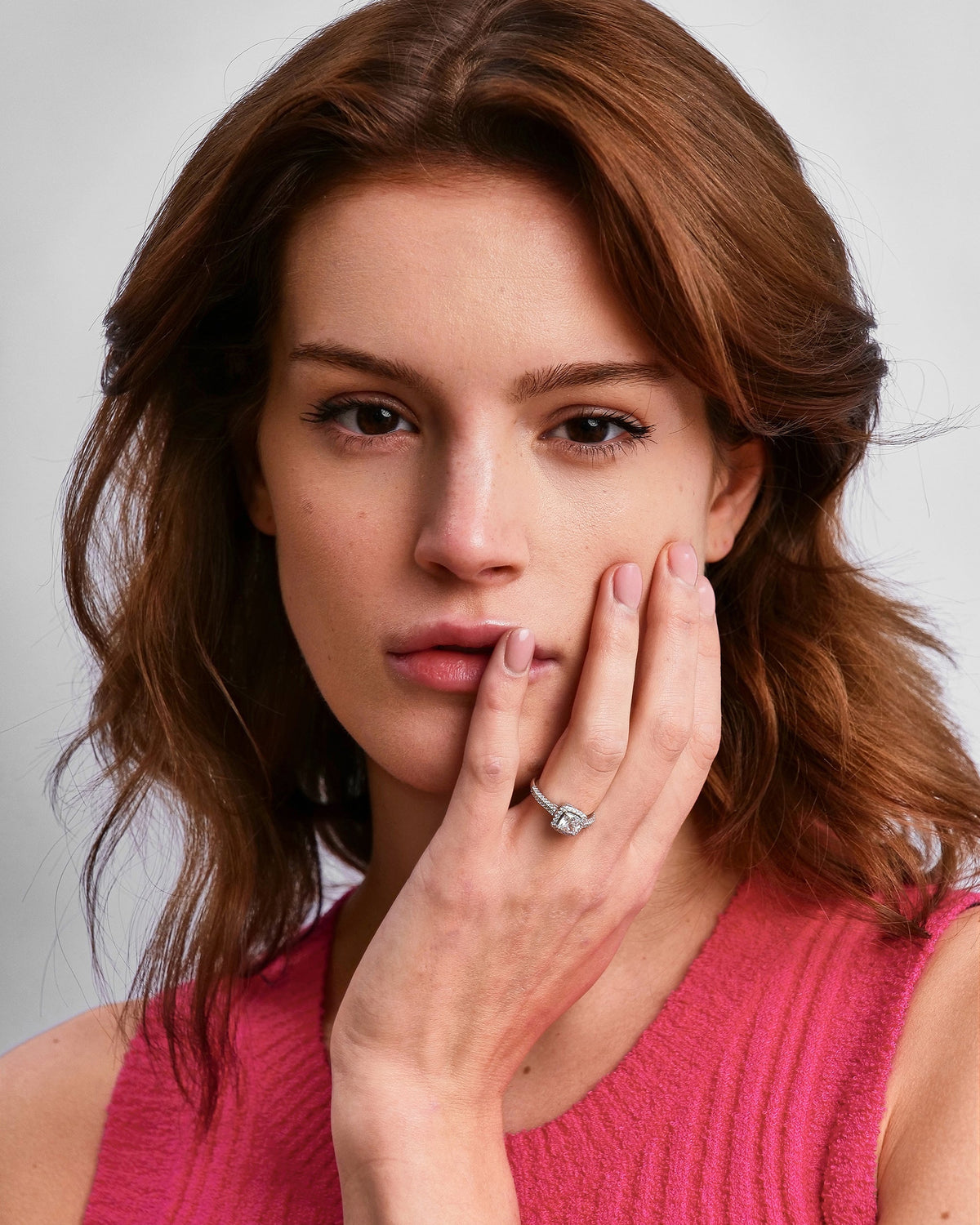 Elizabeth Cushion Cut Ring