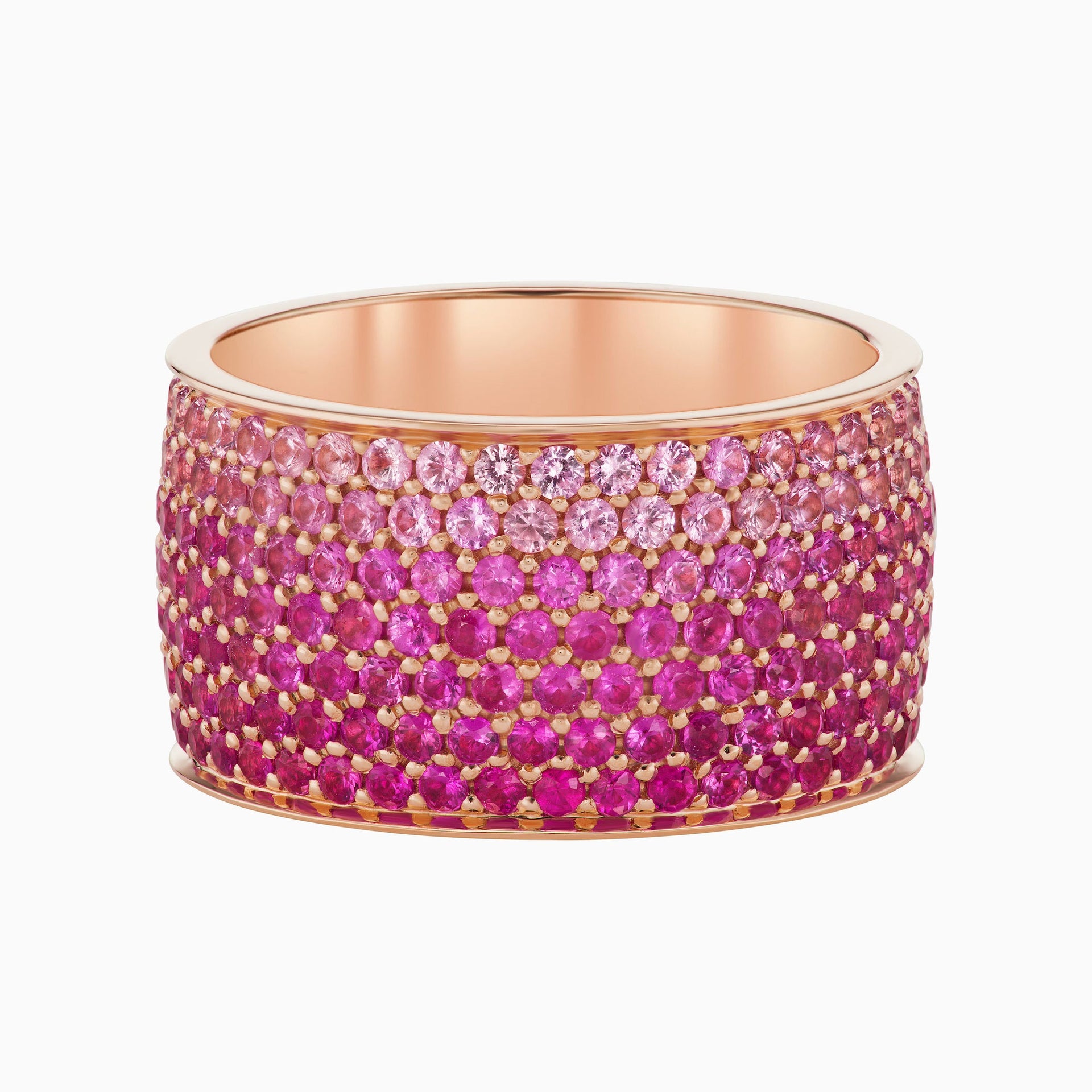 Ombre Cigar Ring - Flamingo