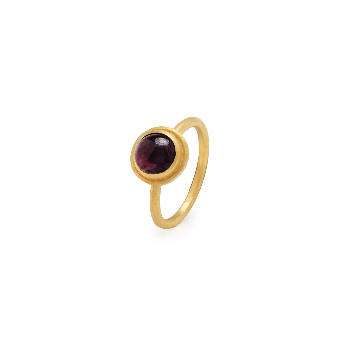 JAIPUR PETITE RHODOLITE STACKING RING
