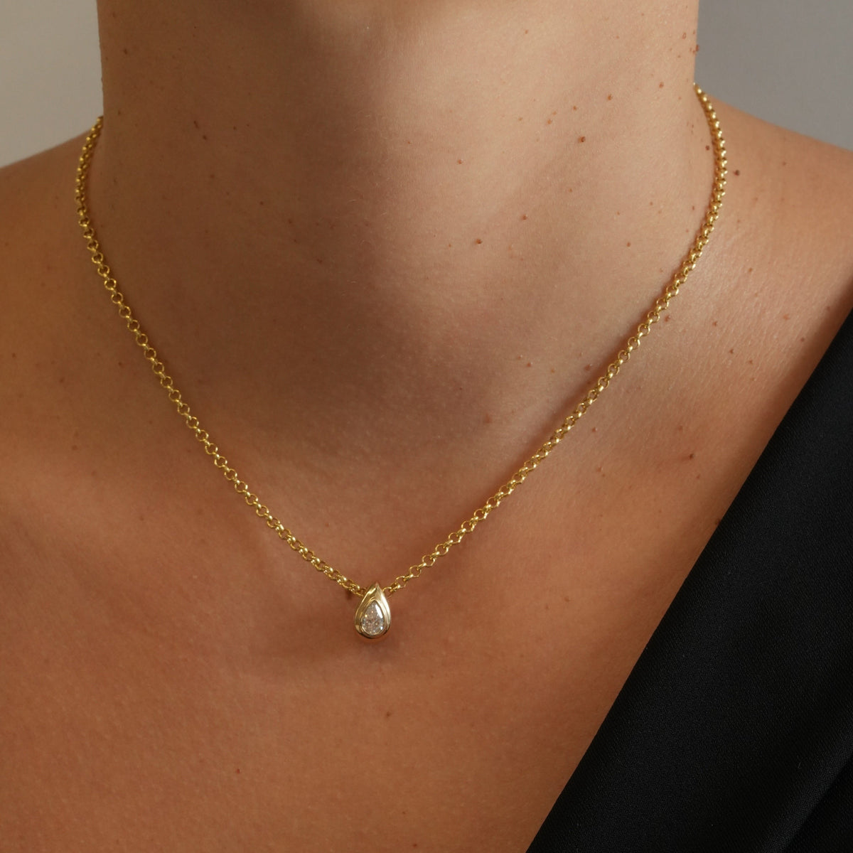 Classic Rolo Chain Necklace