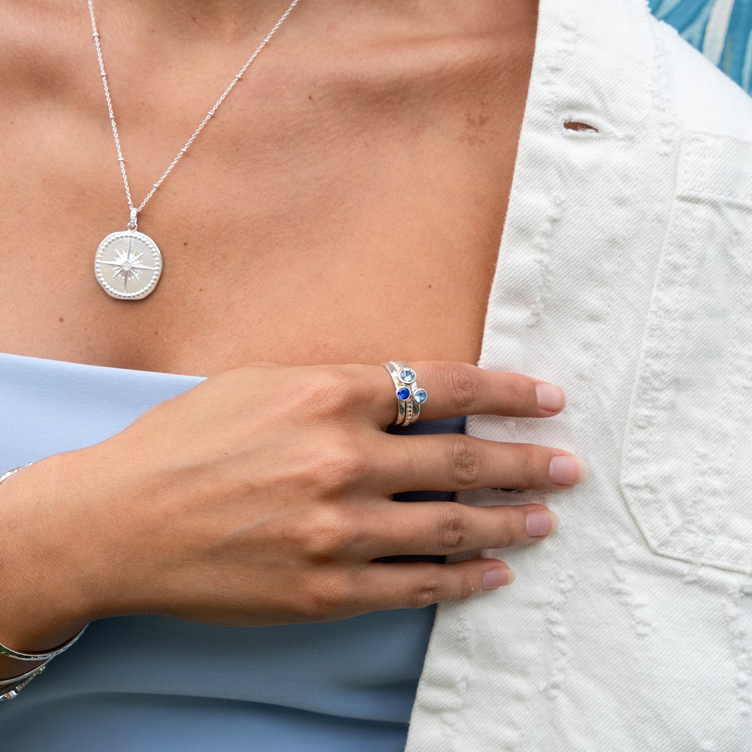 Cosmic Twinkle Stacking Rings