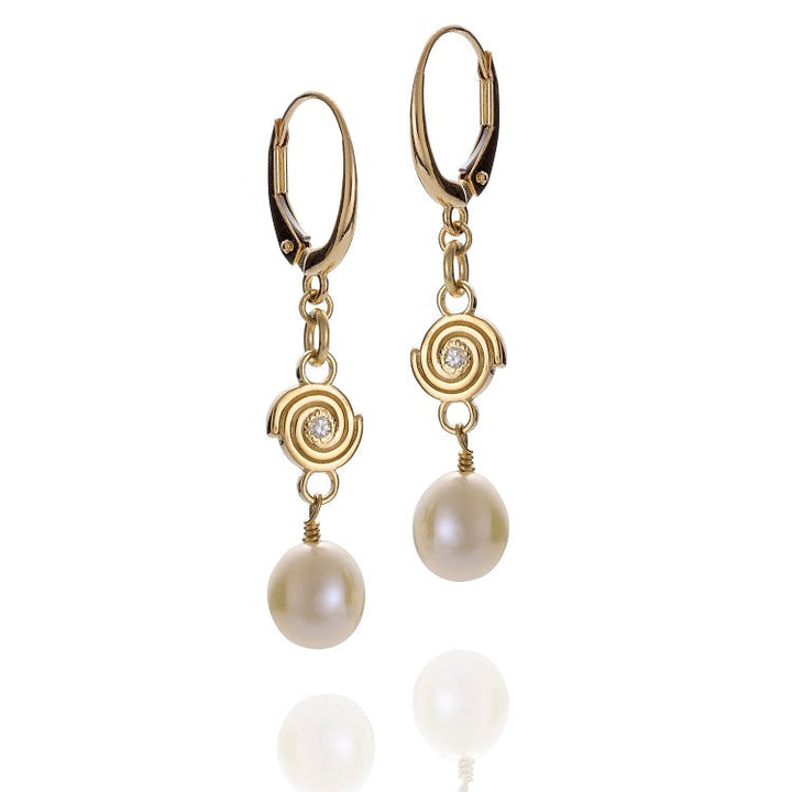 Delicate Spiral Earrings