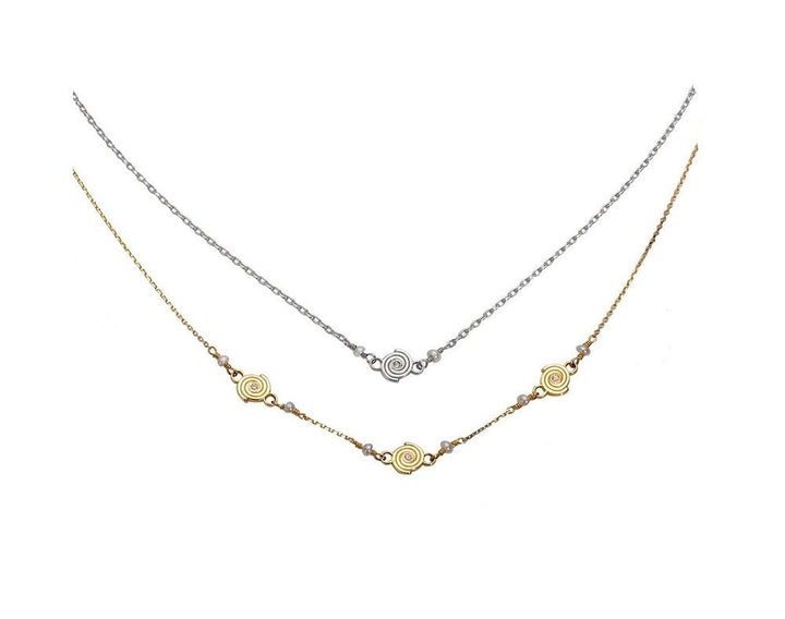 Delicate Galaxy Layering Necklaces