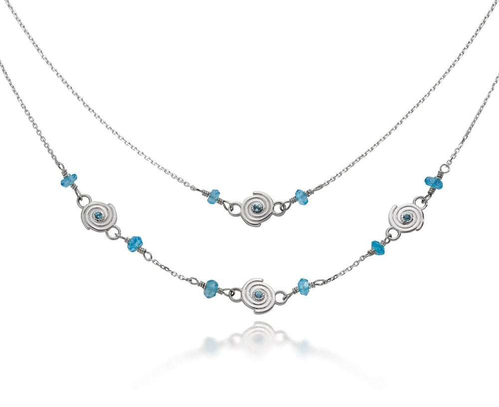 Delicate Spiral Necklaces