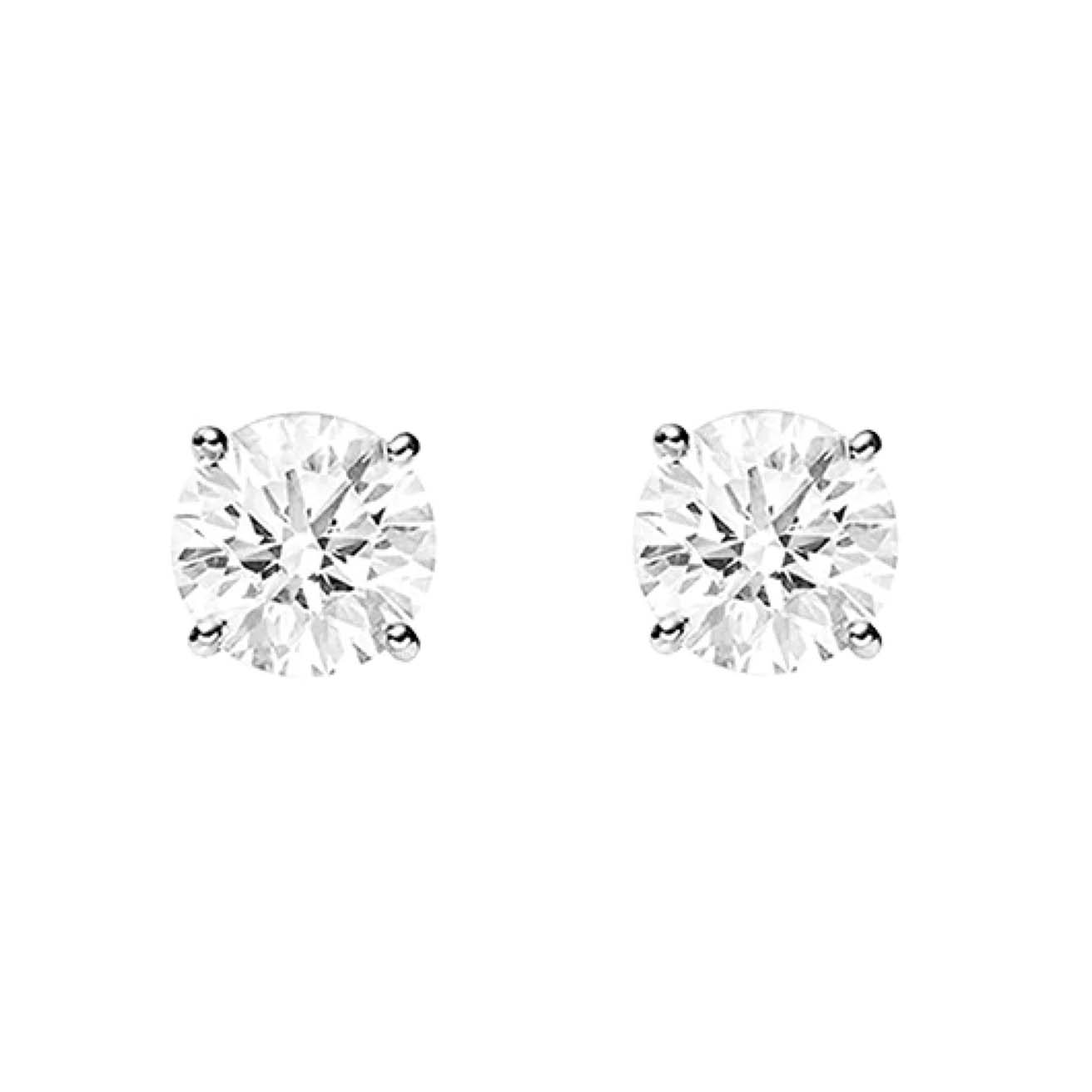 Diamond Stud Earrings